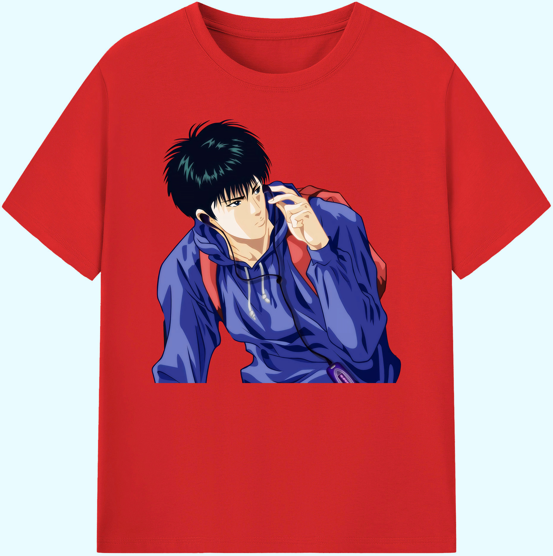 （画像用） SLAM DUNK／スラムダンク 綿100％ メンズ半袖Tシャツ｜肌触りやわらか＆通気性