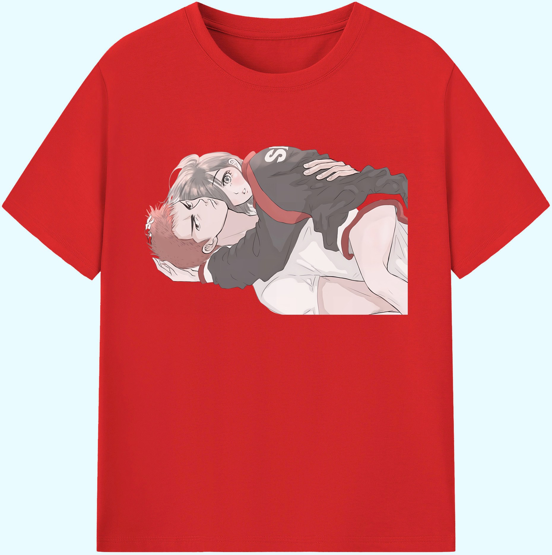 （画像用） SLAM DUNK／スラムダンク 綿100％ メンズ半袖Tシャツ｜肌触りやわらか＆通気性