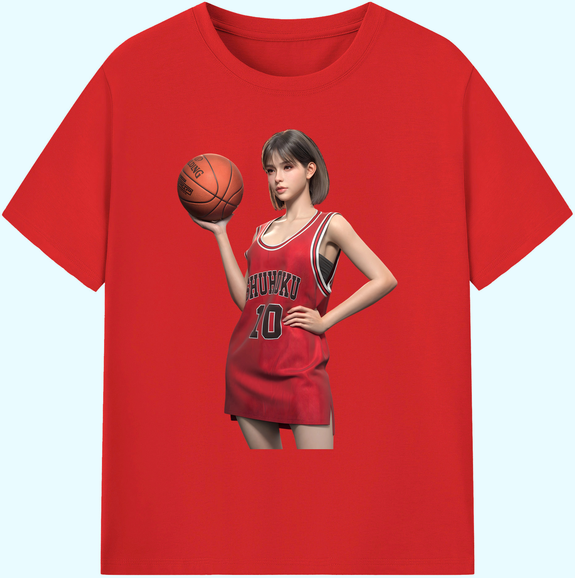 （画像用） SLAM DUNK／スラムダンク 綿100％ メンズ半袖Tシャツ｜肌触りやわらか＆通気性