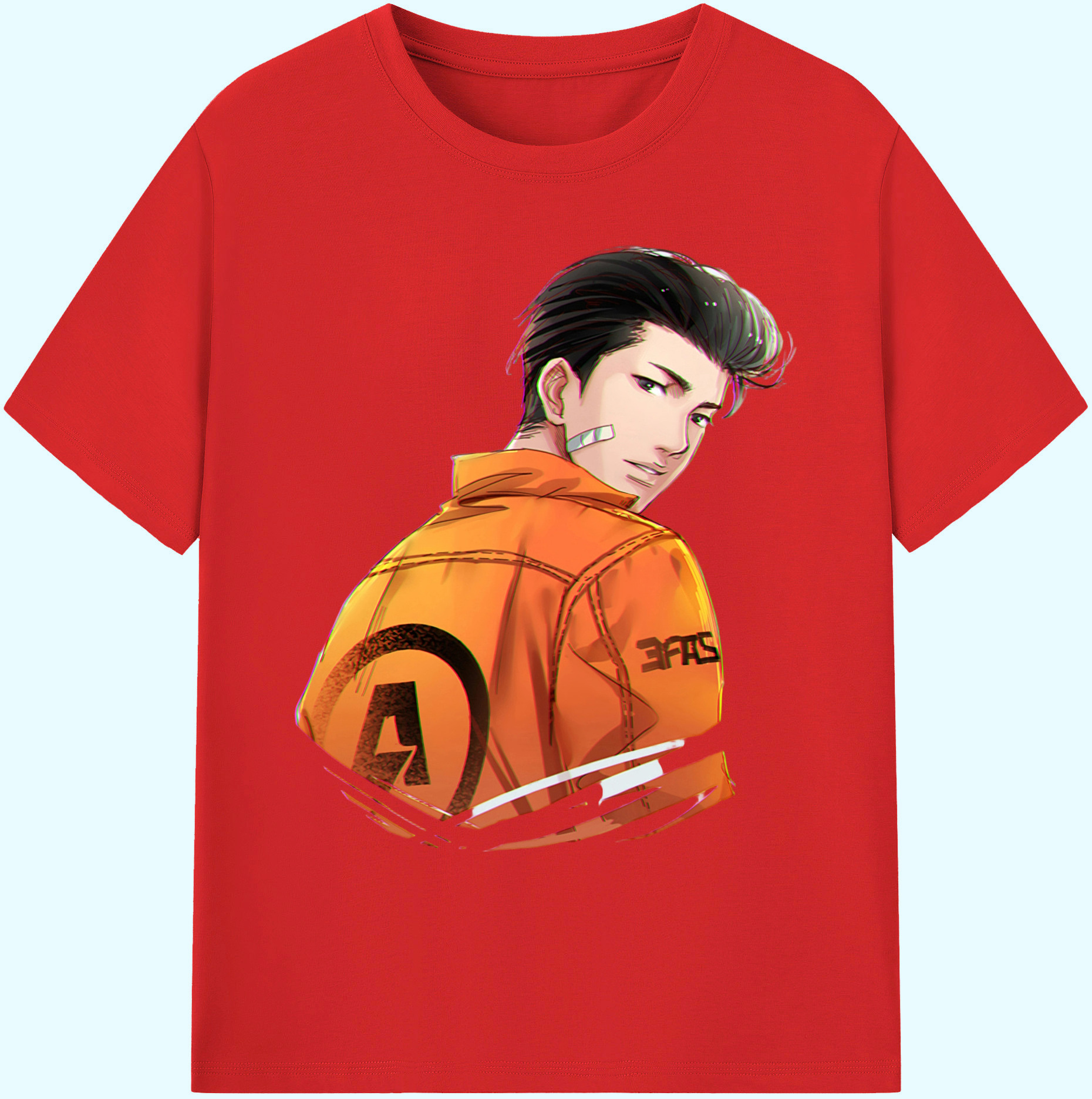 （画像用） SLAM DUNK／スラムダンク 綿100％ メンズ半袖Tシャツ｜肌触りやわらか＆通気性