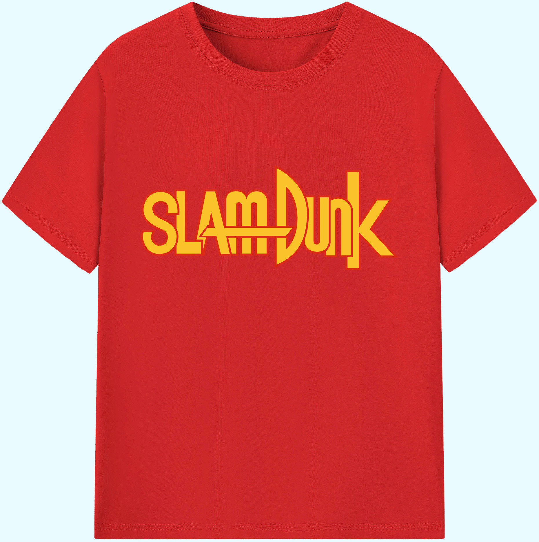 （画像用） SLAM DUNK／スラムダンク 綿100％ メンズ半袖Tシャツ｜肌触りやわらか＆通気性