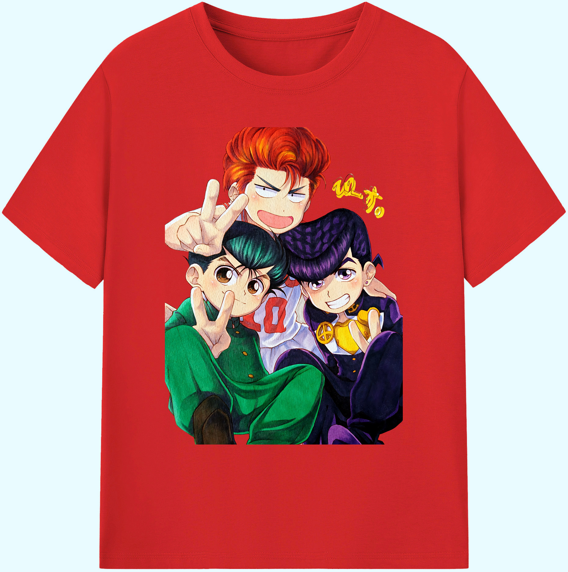 （画像用） SLAM DUNK／スラムダンク 綿100％ メンズ半袖Tシャツ｜肌触りやわらか＆通気性