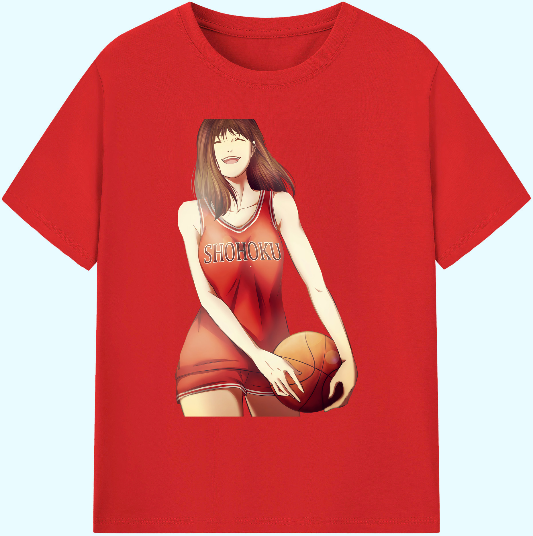 （画像用） SLAM DUNK／スラムダンク 綿100％ メンズ半袖Tシャツ｜肌触りやわらか＆通気性
