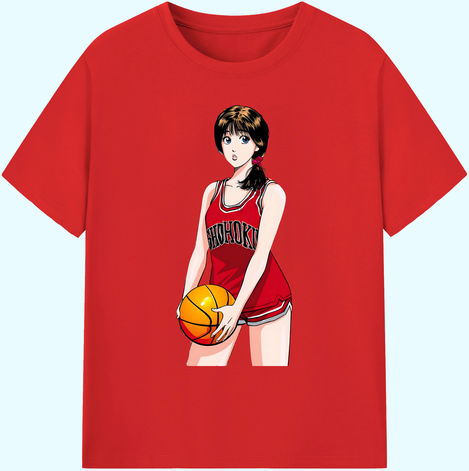 （画像用） SLAM DUNK／スラムダンク 綿100％ メンズ半袖Tシャツ｜肌触りやわらか＆通気性
