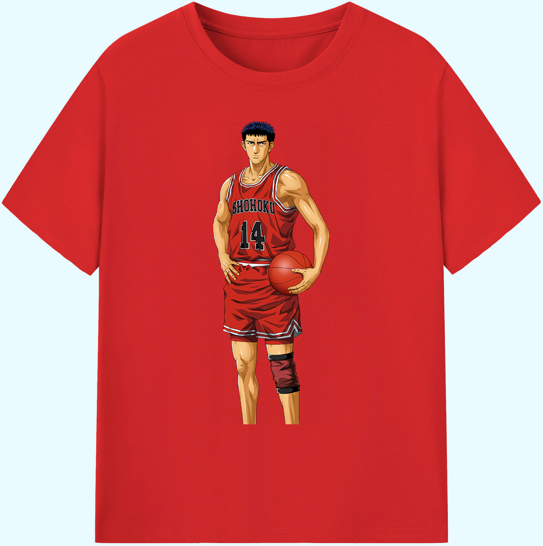 （画像用） SLAM DUNK／スラムダンク 綿100％ メンズ半袖Tシャツ｜肌触りやわらか＆通気性