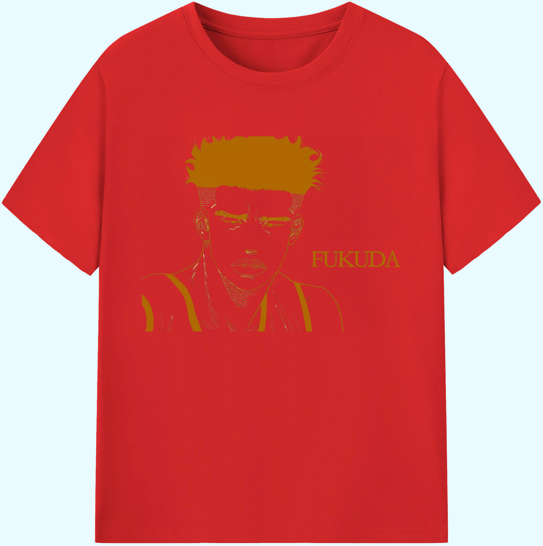 （画像用） SLAM DUNK／スラムダンク 綿100％ メンズ半袖Tシャツ｜肌触りやわらか＆通気性