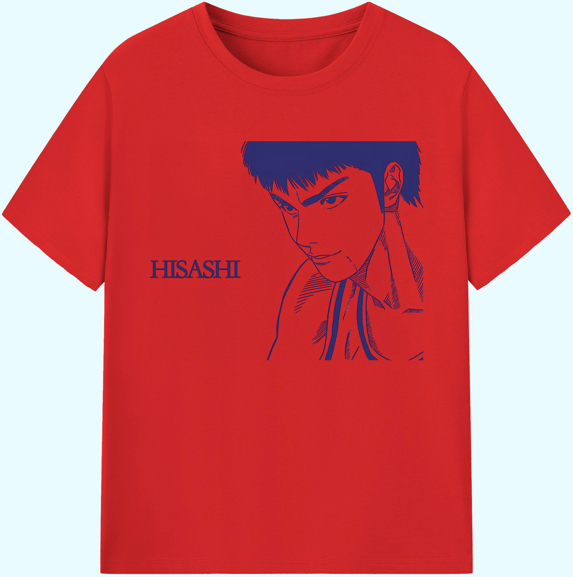 （画像用） SLAM DUNK／スラムダンク 綿100％ メンズ半袖Tシャツ｜肌触りやわらか＆通気性