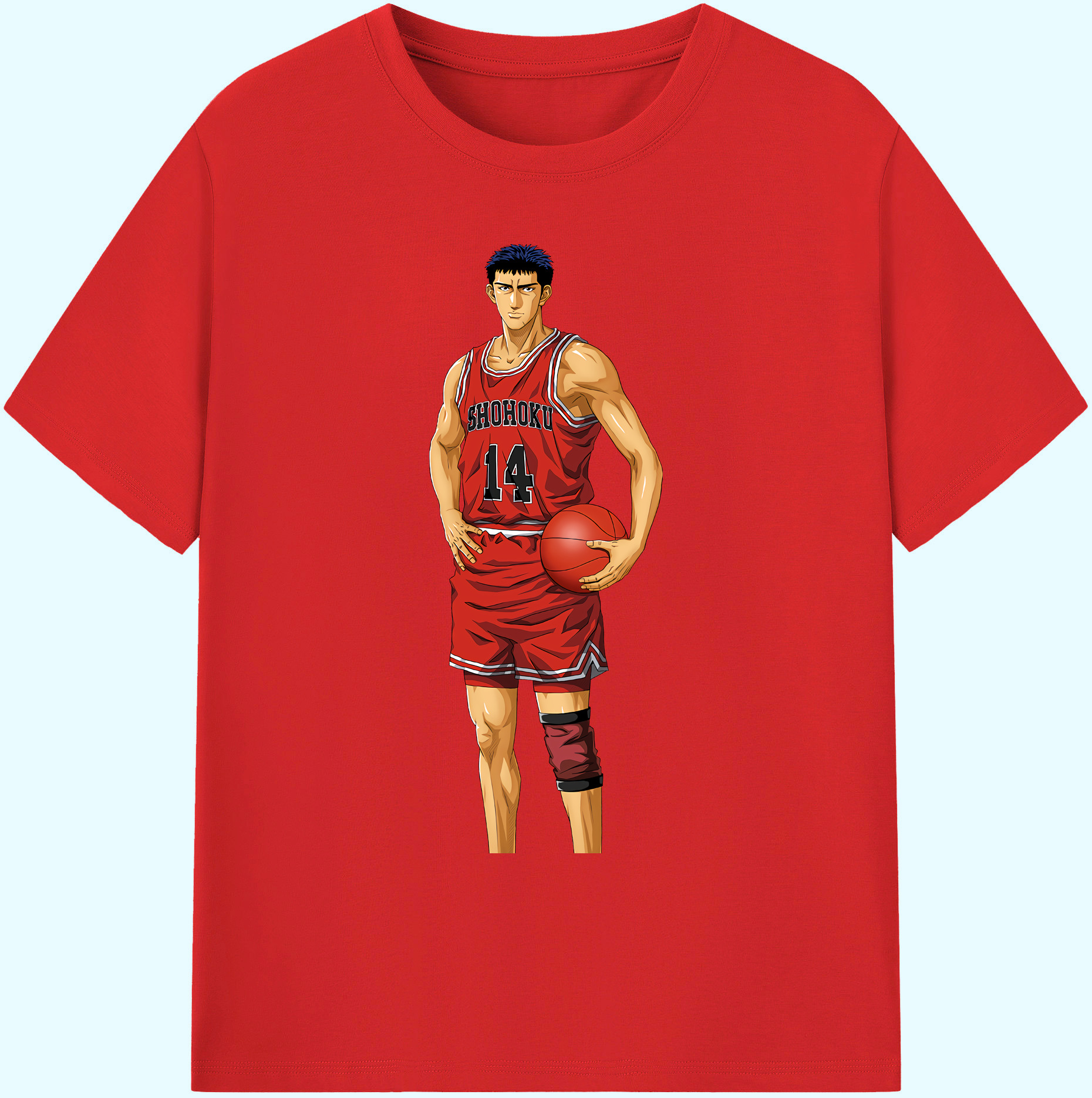 （画像用） SLAM DUNK／スラムダンク 綿100％ メンズ半袖Tシャツ｜肌触りやわらか＆通気性