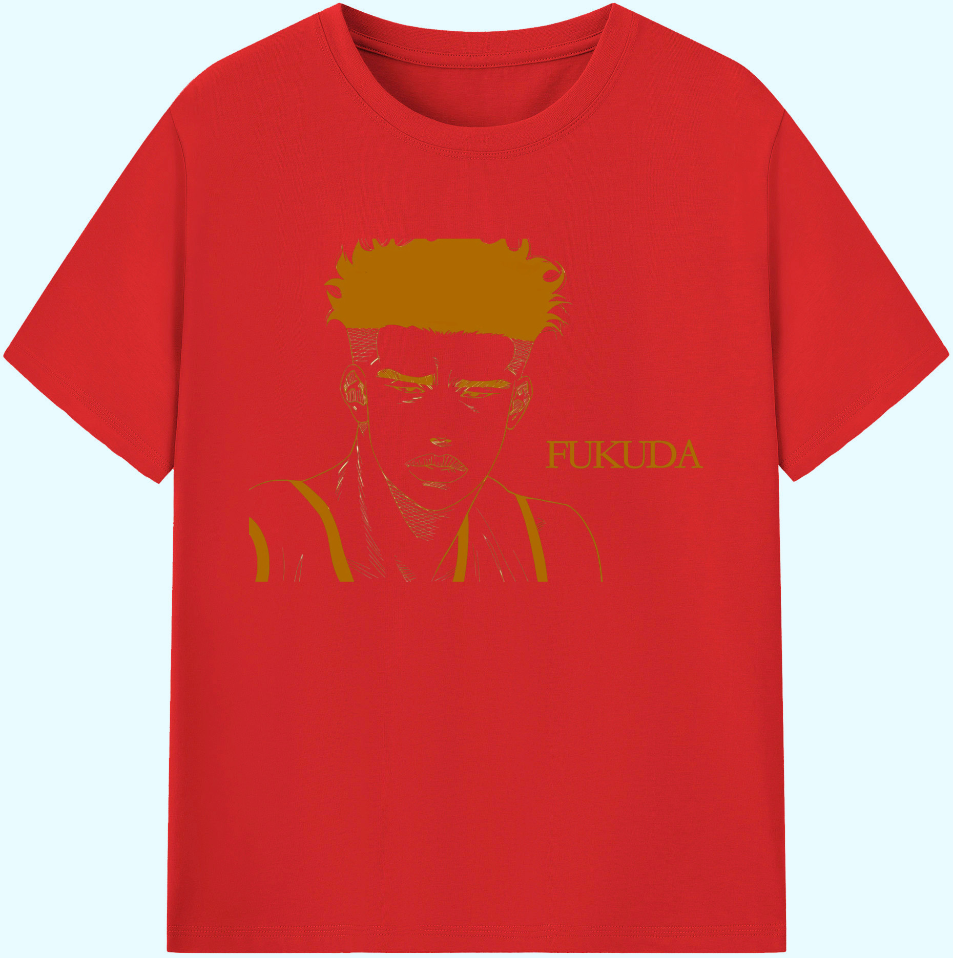（画像用） SLAM DUNK／スラムダンク 綿100％ メンズ半袖Tシャツ｜肌触りやわらか＆通気性
