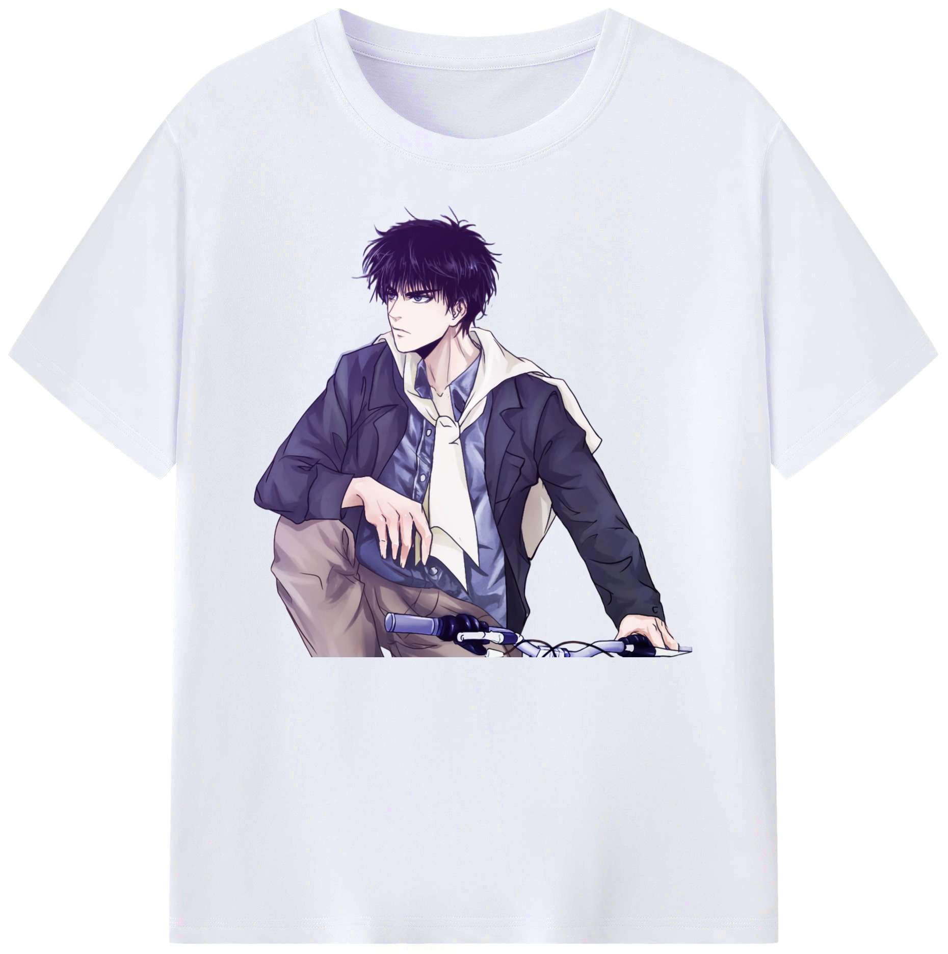 （画像用） SLAM DUNK／スラムダンク 綿100％ メンズ半袖Tシャツ｜肌触りやわらか＆通気性