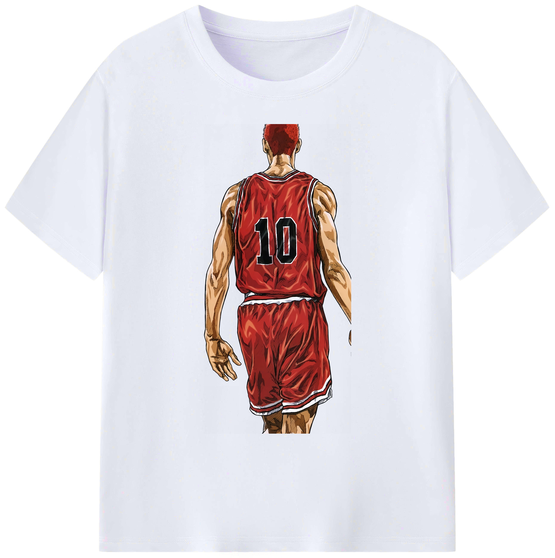 （画像用） SLAM DUNK／スラムダンク 綿100％ メンズ半袖Tシャツ｜肌触りやわらか＆通気性