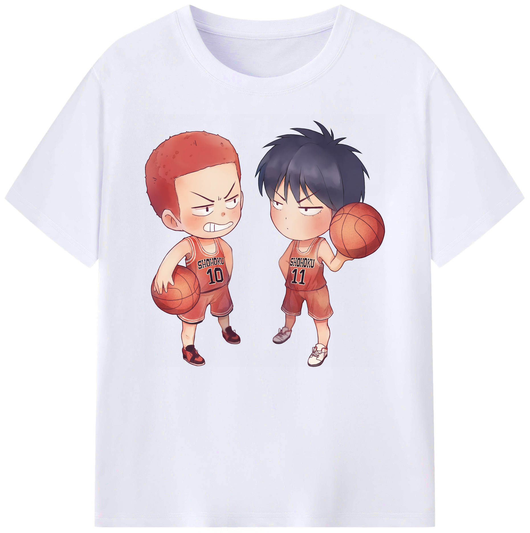 （画像用） SLAM DUNK／スラムダンク 綿100％ メンズ半袖Tシャツ｜肌触りやわらか＆通気性