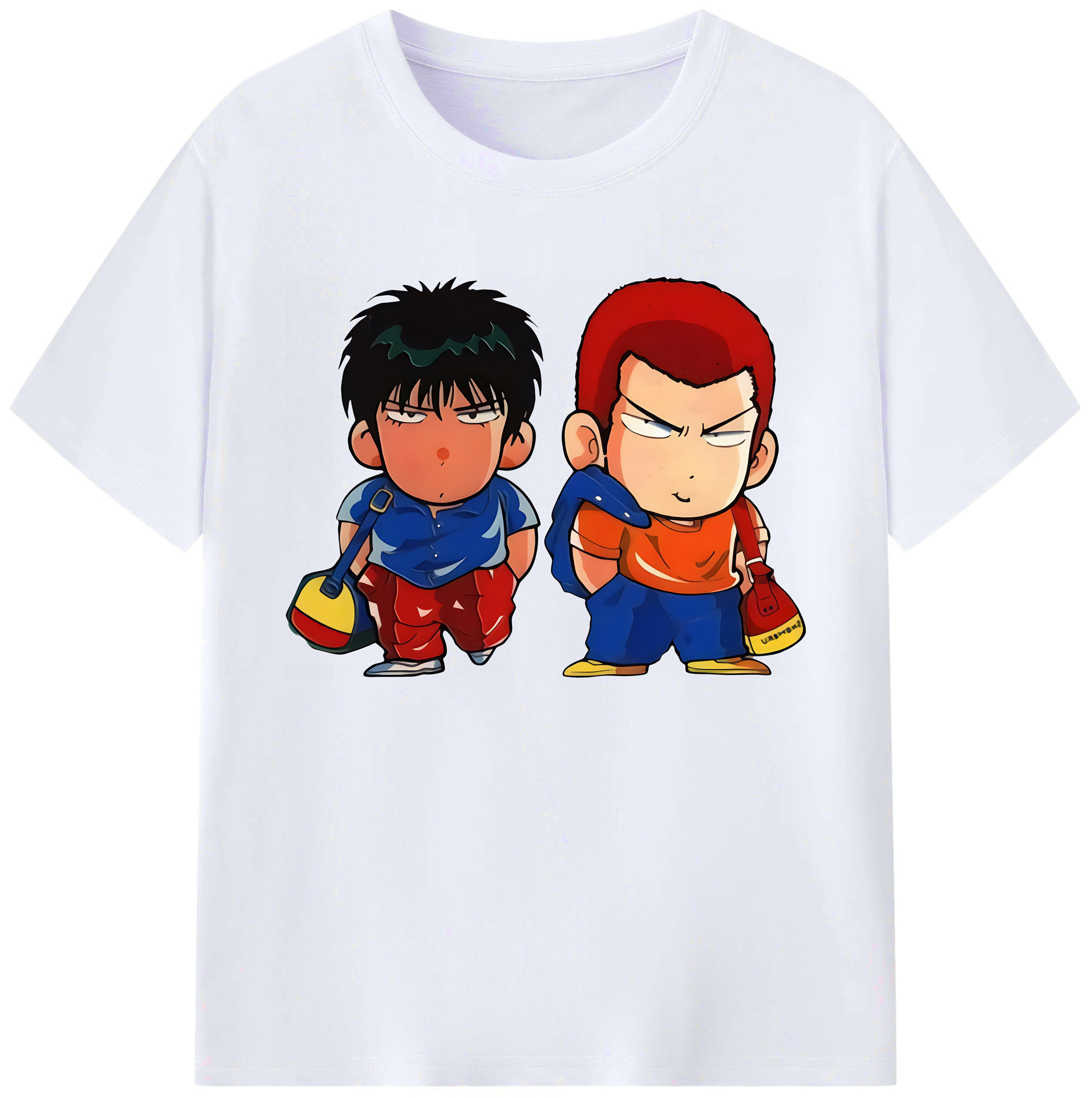 （画像用） SLAM DUNK／スラムダンク 綿100％ メンズ半袖Tシャツ｜肌触りやわらか＆通気性