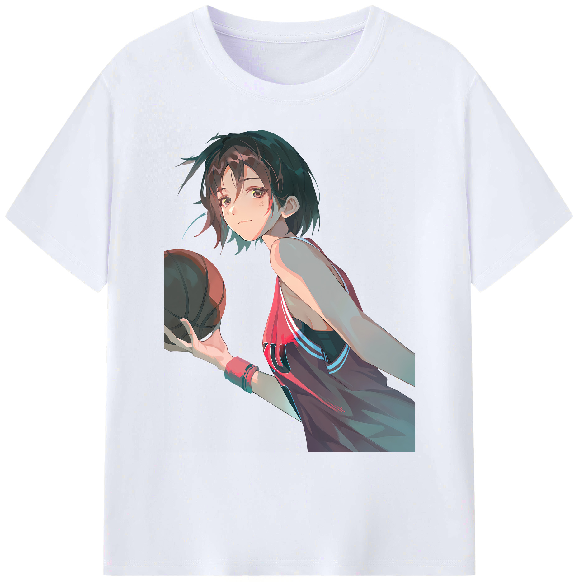 （画像用） SLAM DUNK／スラムダンク 綿100％ メンズ半袖Tシャツ｜肌触りやわらか＆通気性