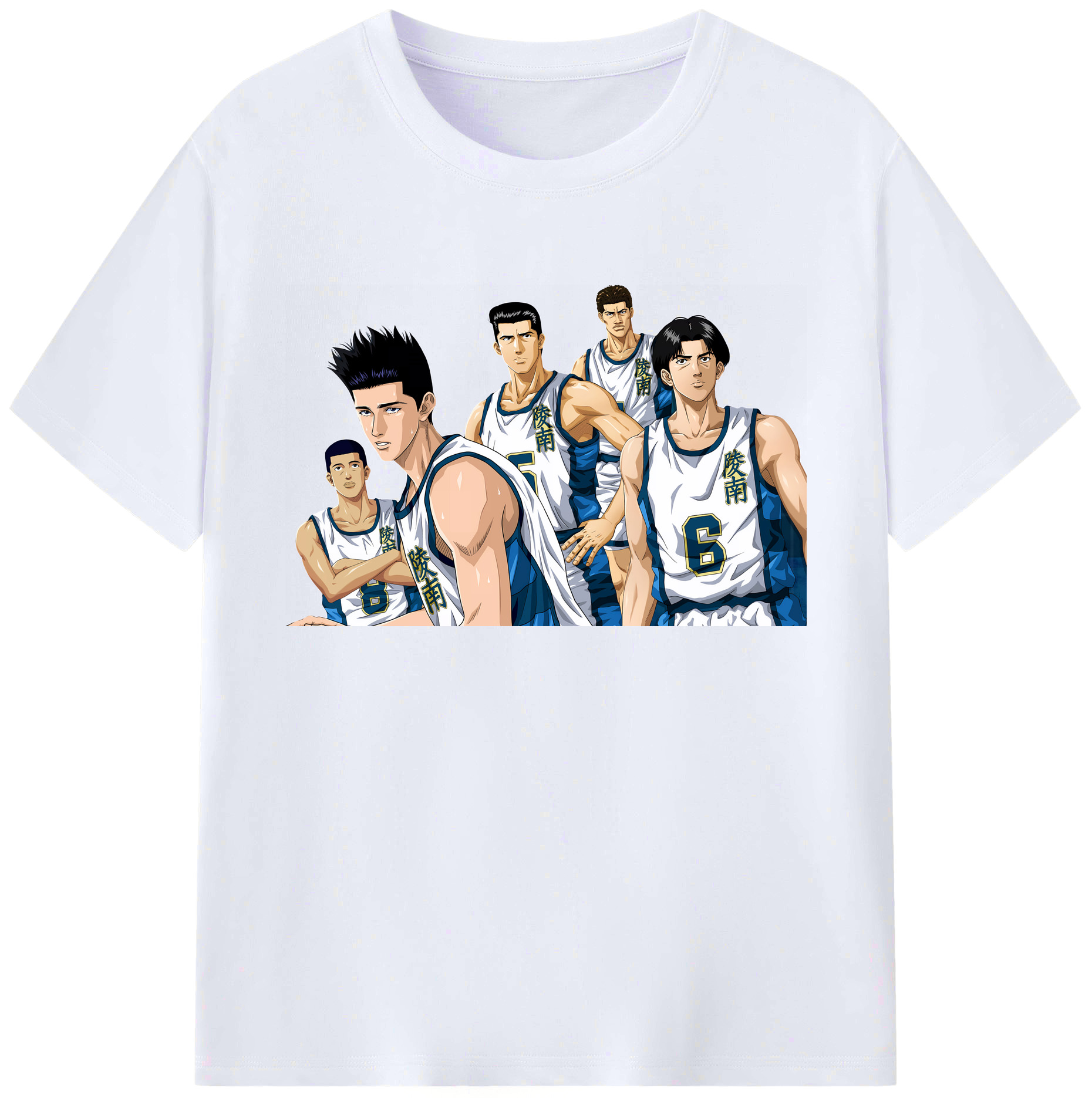 （画像用） SLAM DUNK／スラムダンク 綿100％ メンズ半袖Tシャツ｜肌触りやわらか＆通気性
