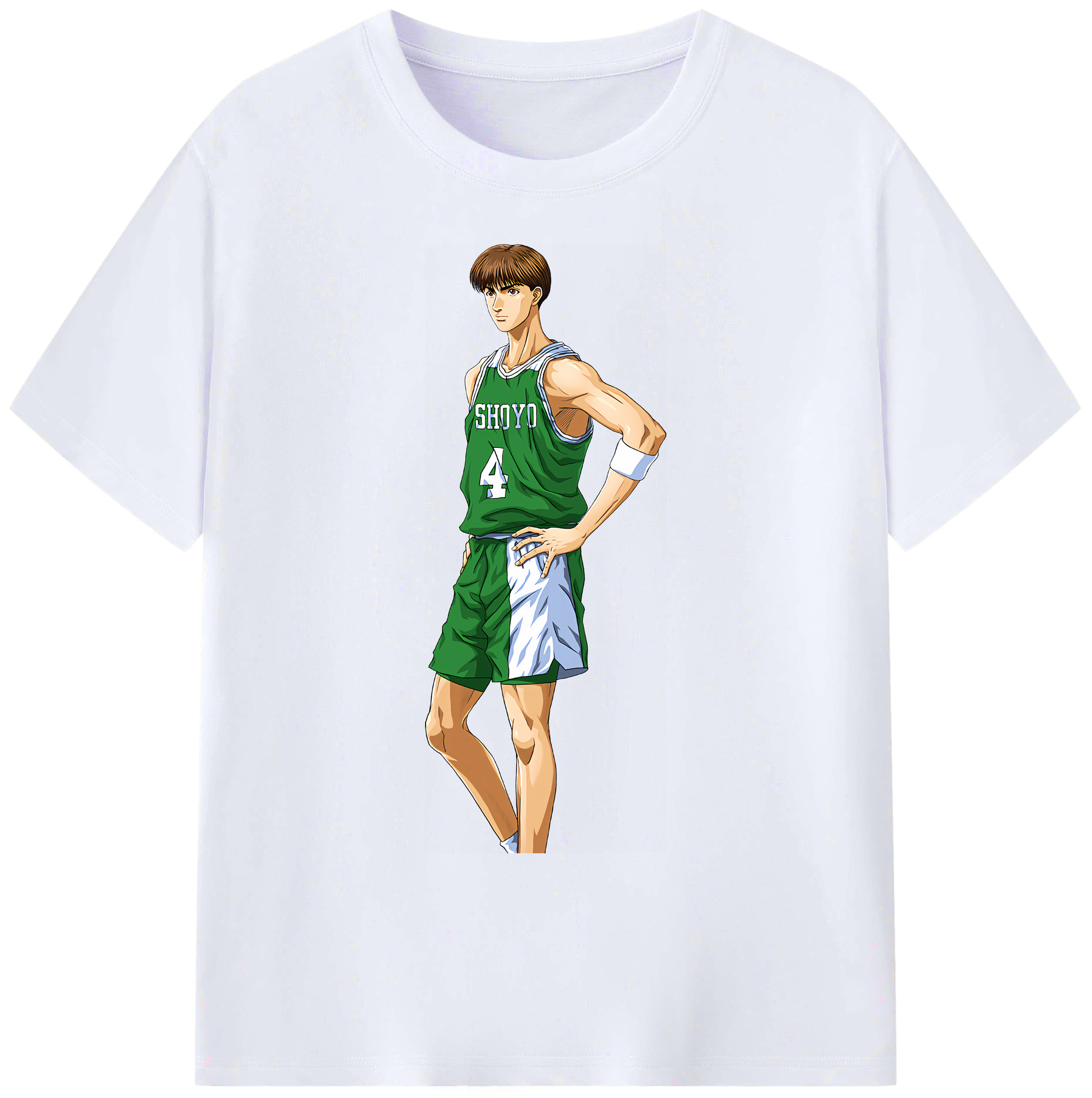 （画像用） SLAM DUNK／スラムダンク 綿100％ メンズ半袖Tシャツ｜肌触りやわらか＆通気性