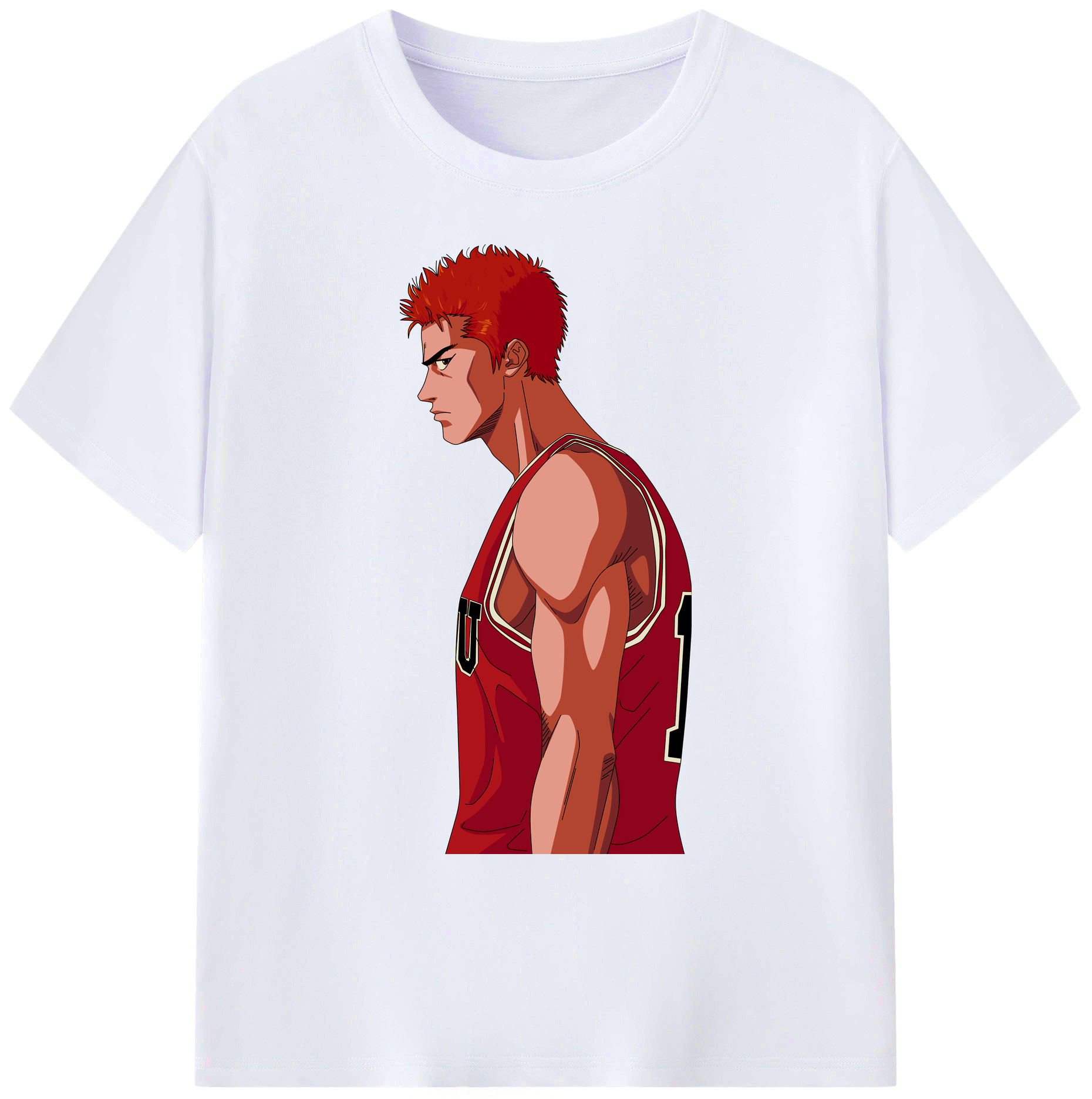（画像用） SLAM DUNK／スラムダンク 綿100％ メンズ半袖Tシャツ｜肌触りやわらか＆通気性