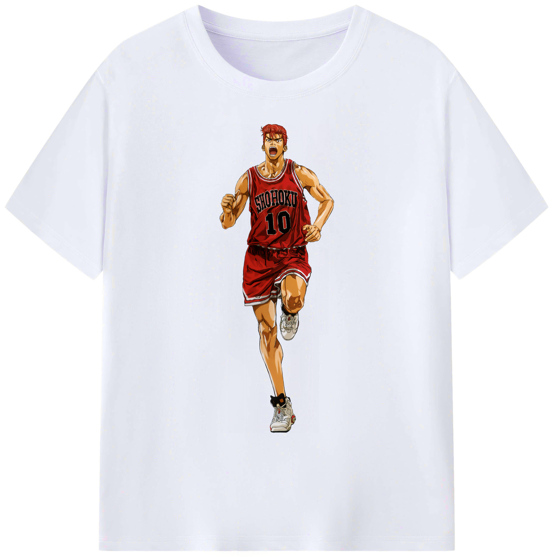 （画像用） SLAM DUNK／スラムダンク 綿100％ メンズ半袖Tシャツ｜肌触りやわらか＆通気性