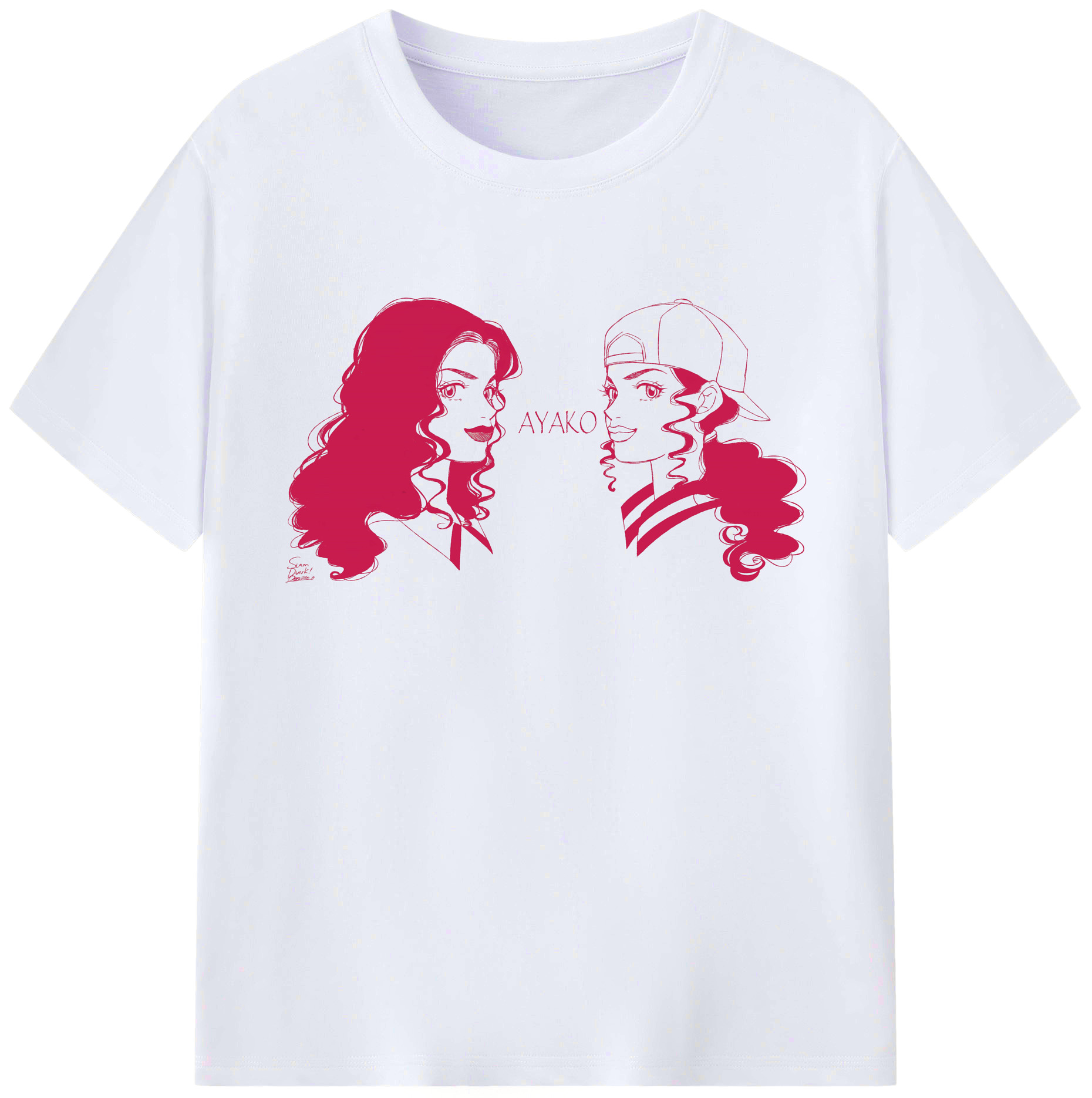 （画像用） SLAM DUNK／スラムダンク 綿100％ メンズ半袖Tシャツ｜肌触りやわらか＆通気性
