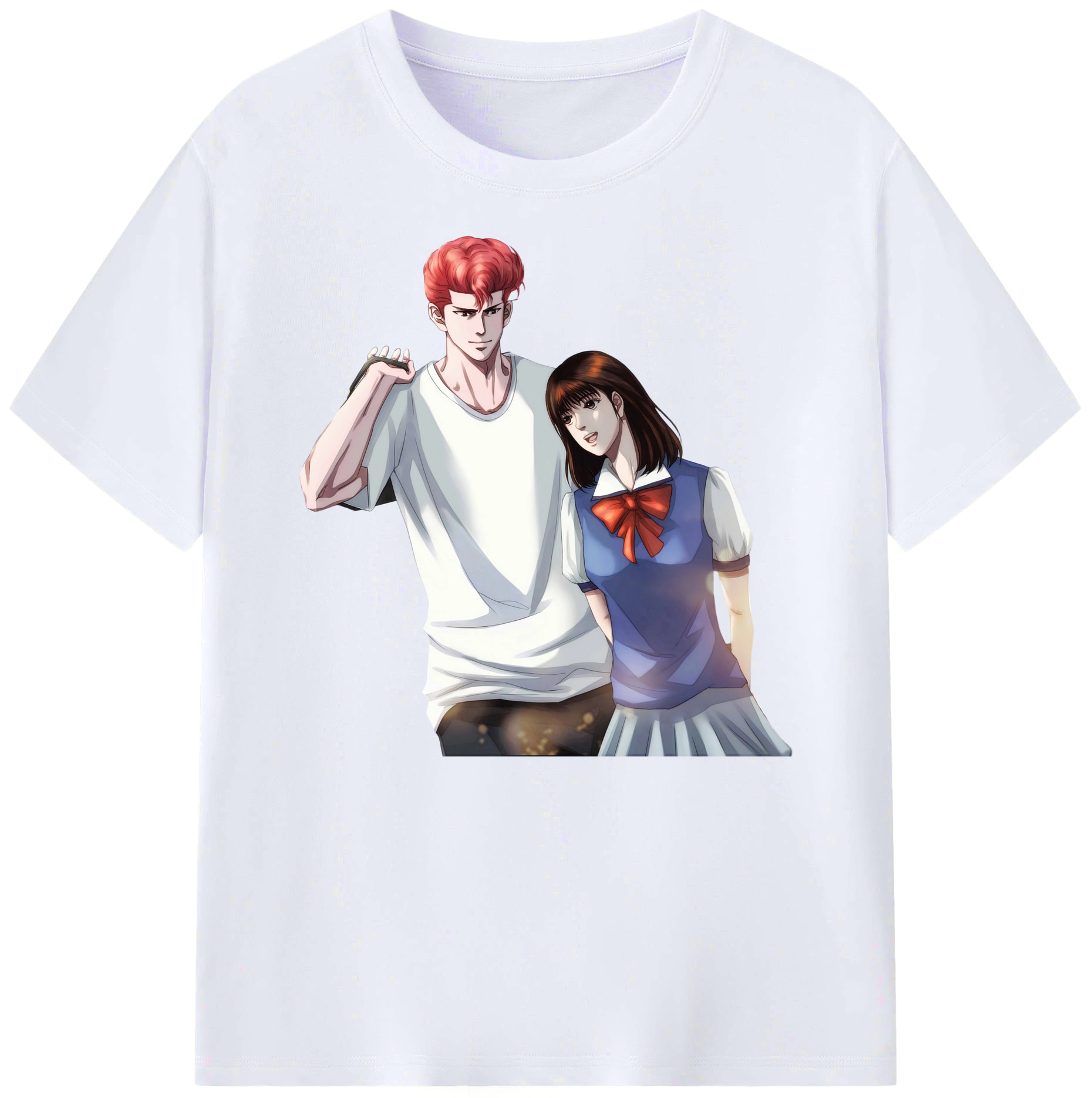 （画像用） SLAM DUNK／スラムダンク 綿100％ メンズ半袖Tシャツ｜肌触りやわらか＆通気性