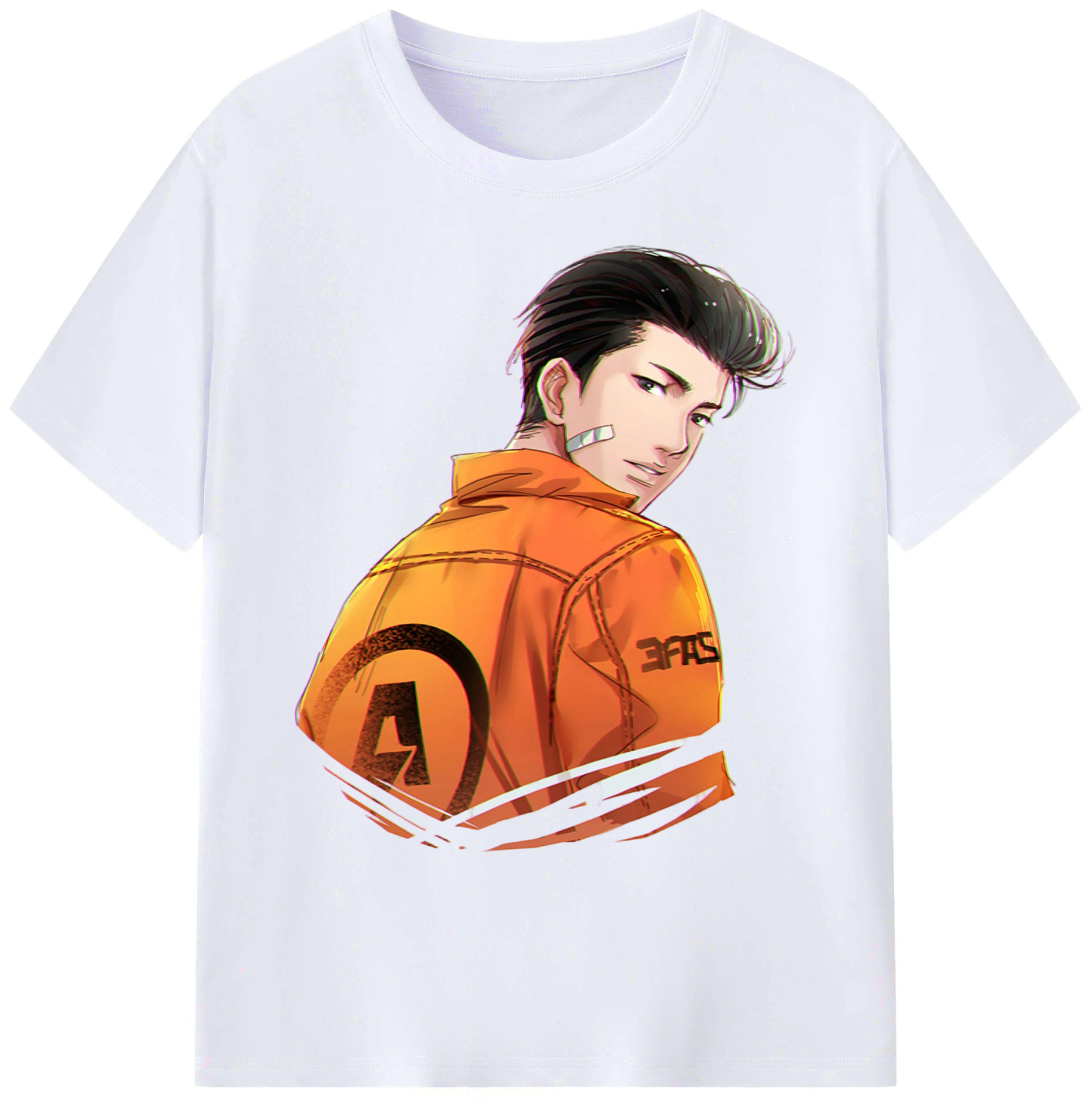 （画像用） SLAM DUNK／スラムダンク 綿100％ メンズ半袖Tシャツ｜肌触りやわらか＆通気性
