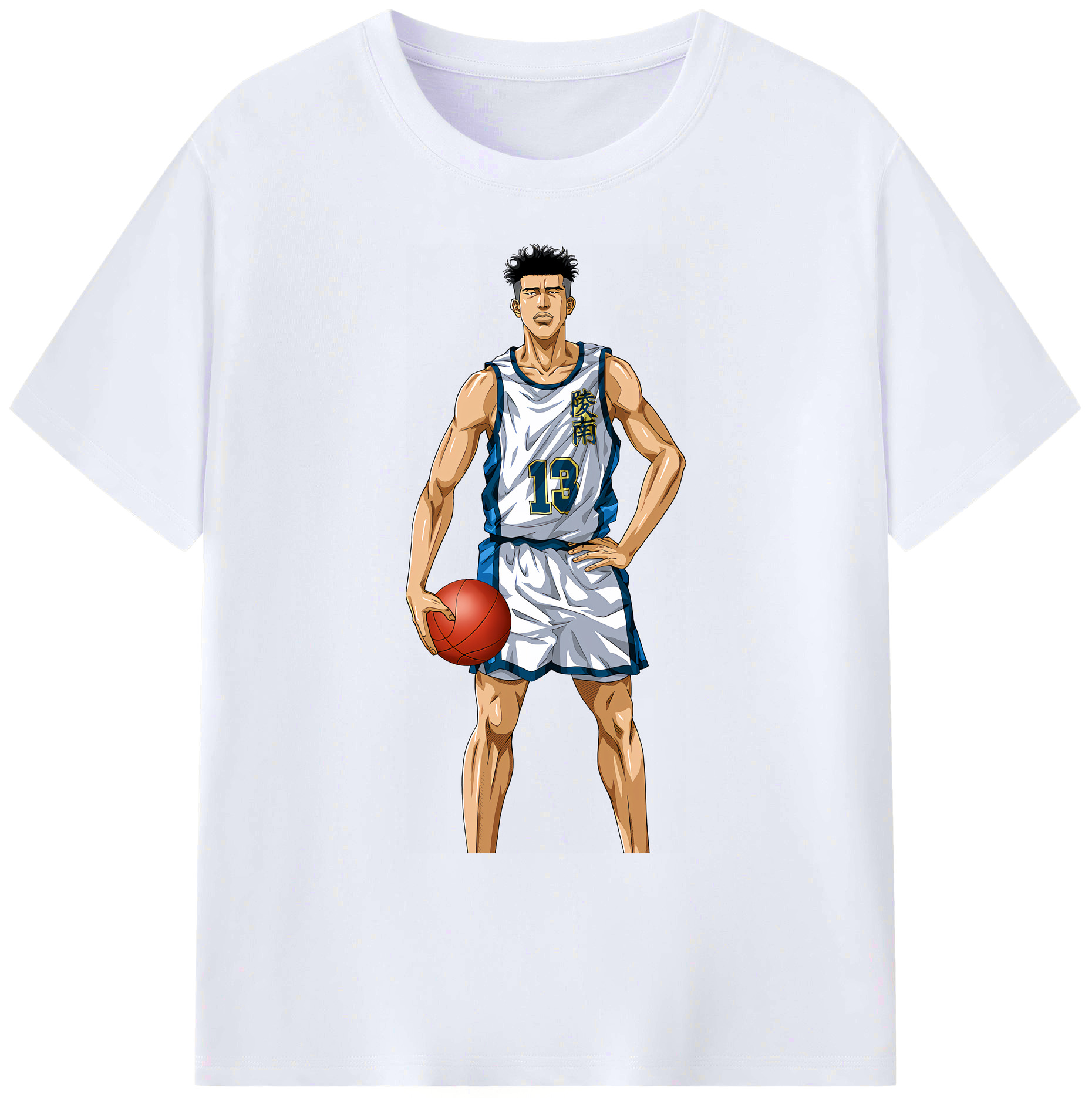 （画像用） SLAM DUNK／スラムダンク 綿100％ メンズ半袖Tシャツ｜肌触りやわらか＆通気性