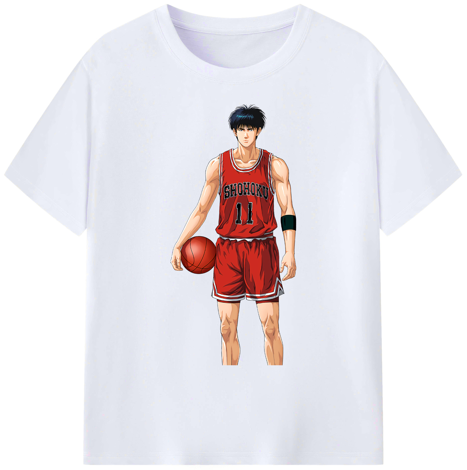 （画像用） SLAM DUNK／スラムダンク 綿100％ メンズ半袖Tシャツ｜肌触りやわらか＆通気性