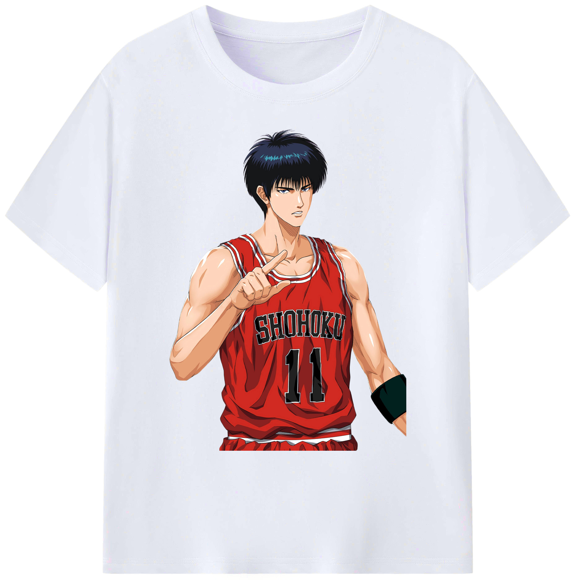 （画像用） SLAM DUNK／スラムダンク 綿100％ メンズ半袖Tシャツ｜肌触りやわらか＆通気性