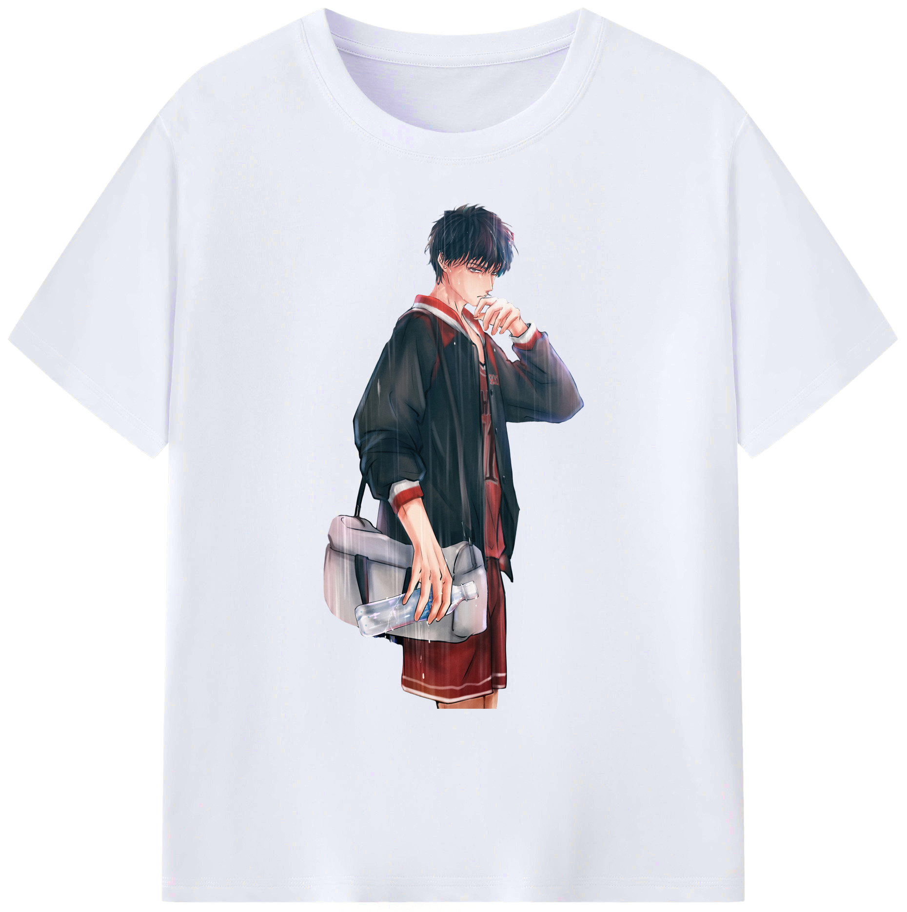 （画像用） SLAM DUNK／スラムダンク 綿100％ メンズ半袖Tシャツ｜肌触りやわらか＆通気性