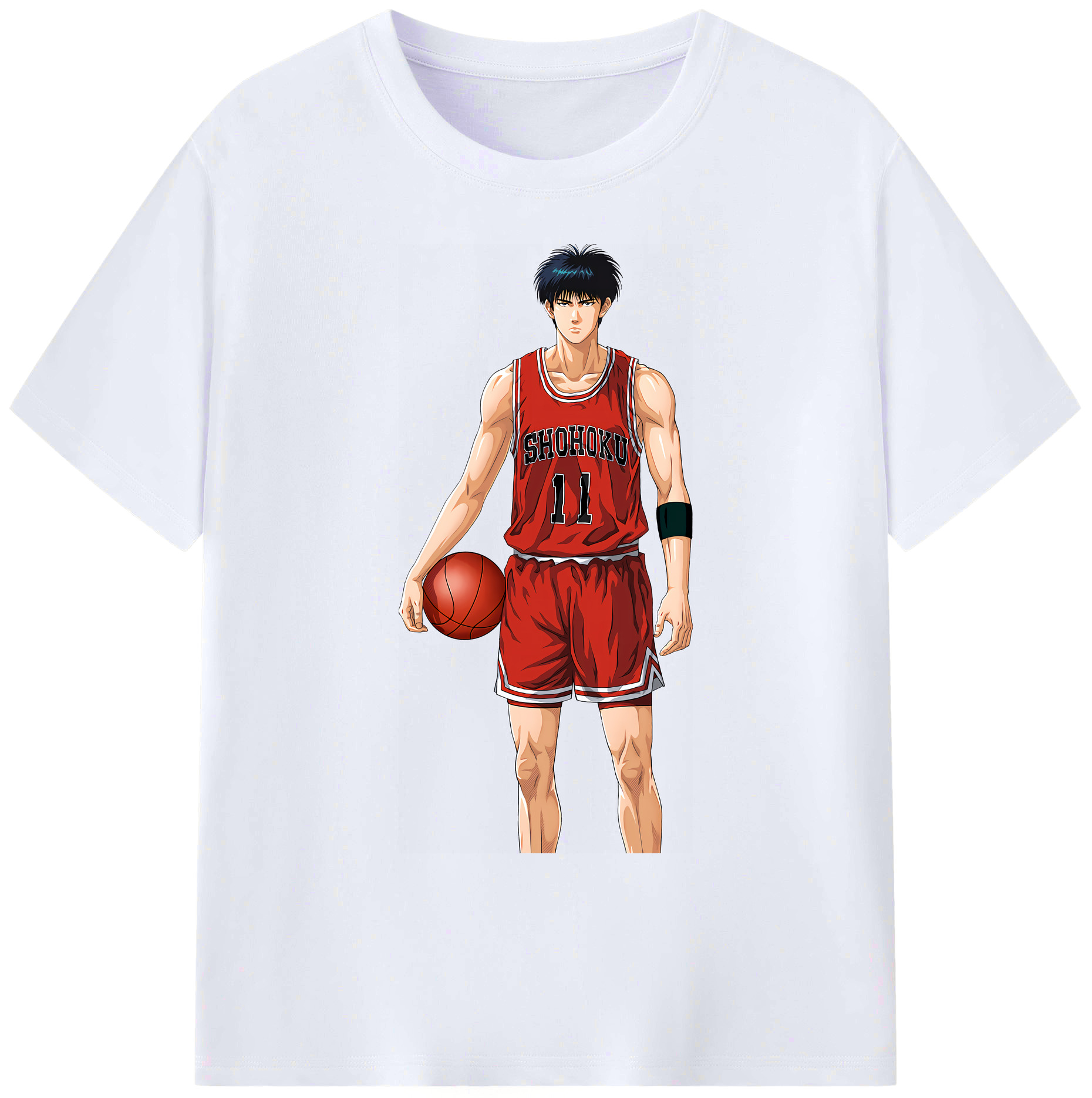（画像用） SLAM DUNK／スラムダンク 綿100％ メンズ半袖Tシャツ｜肌触りやわらか＆通気性