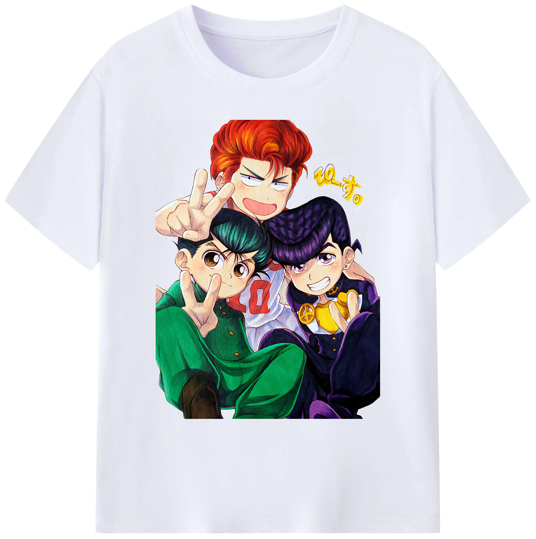 （画像用） SLAM DUNK／スラムダンク 綿100％ メンズ半袖Tシャツ｜肌触りやわらか＆通気性