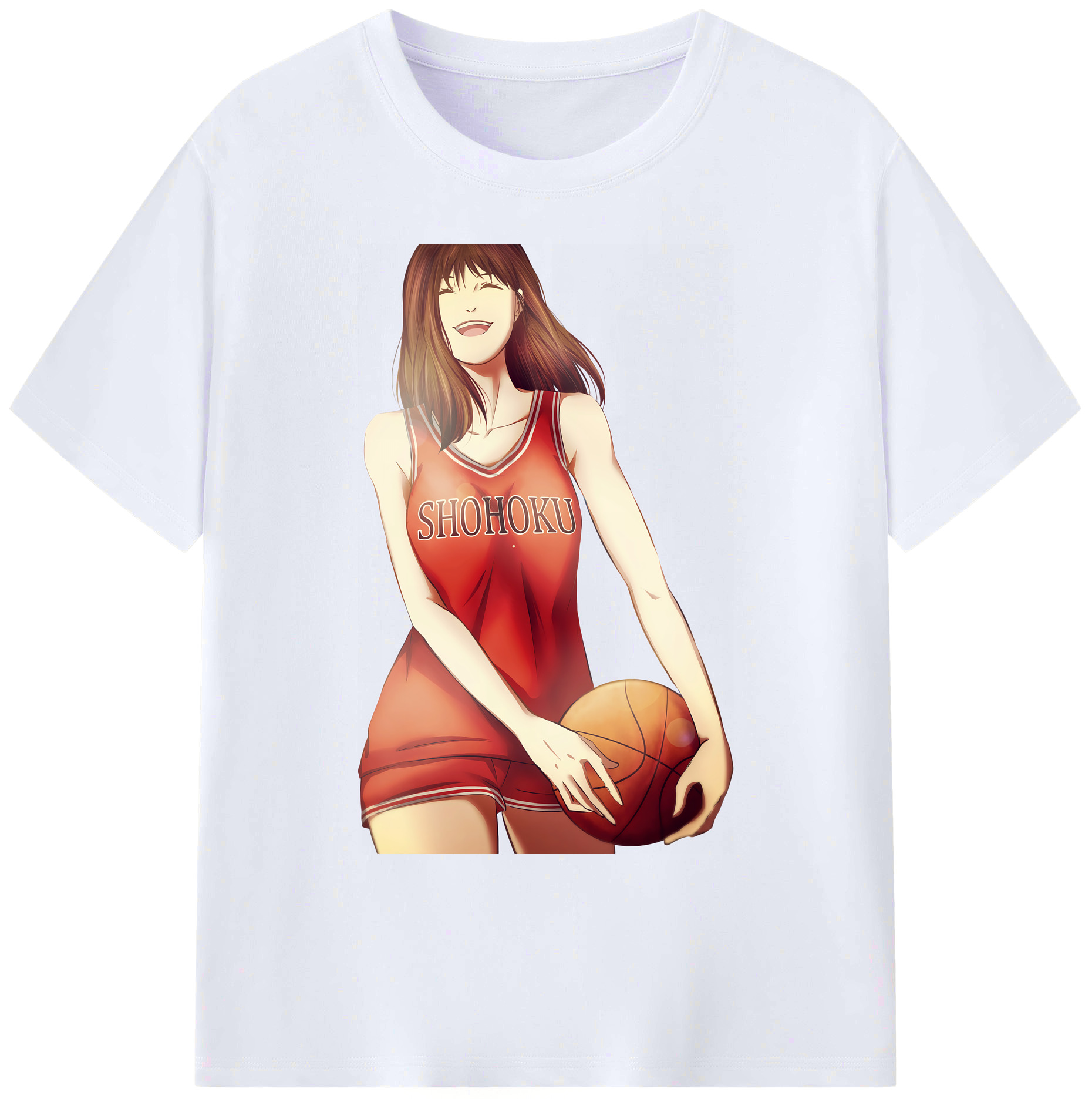 （画像用） SLAM DUNK／スラムダンク 綿100％ メンズ半袖Tシャツ｜肌触りやわらか＆通気性