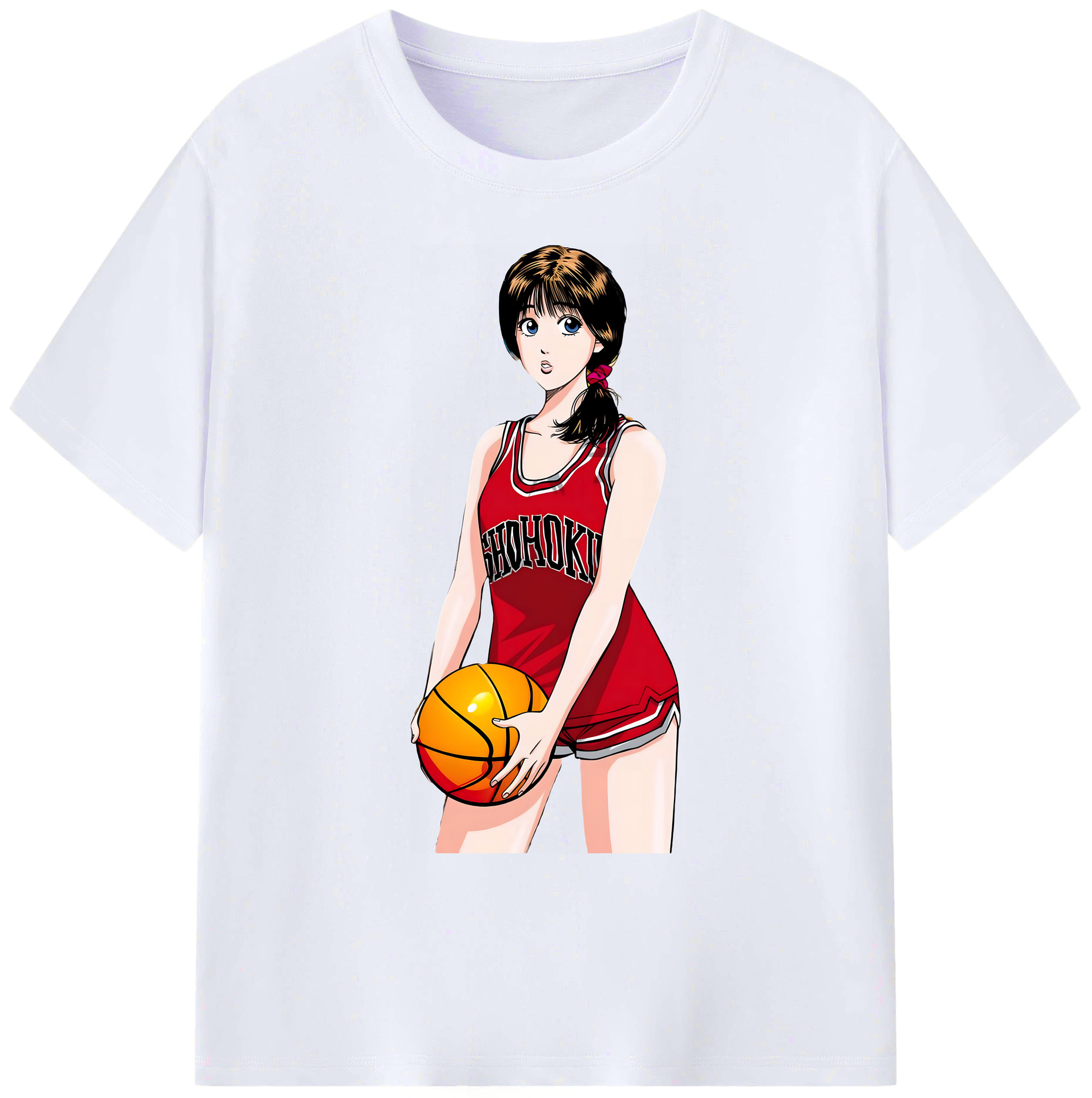 （画像用） SLAM DUNK／スラムダンク 綿100％ メンズ半袖Tシャツ｜肌触りやわらか＆通気性