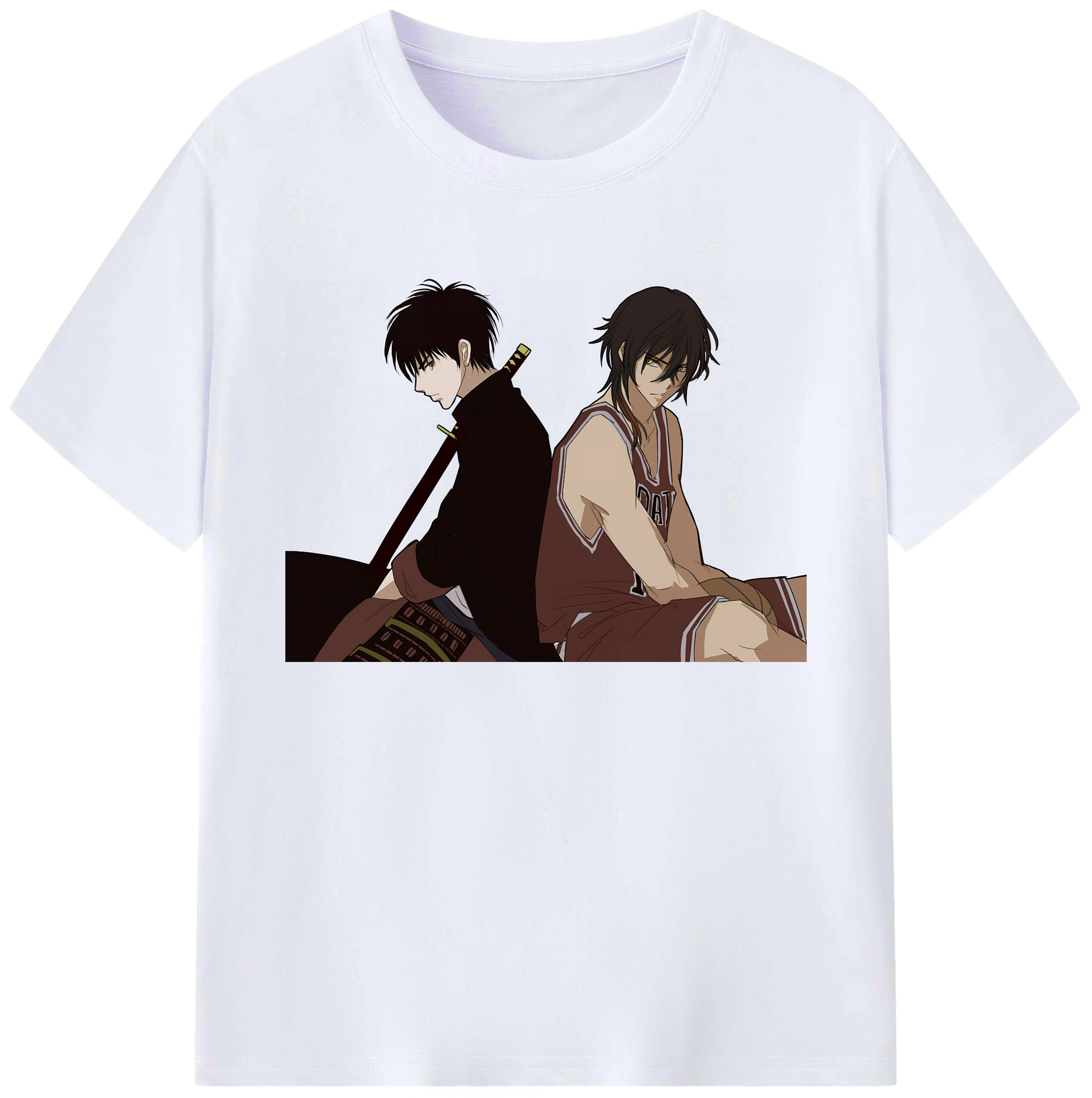 （画像用） SLAM DUNK／スラムダンク 綿100％ メンズ半袖Tシャツ｜肌触りやわらか＆通気性