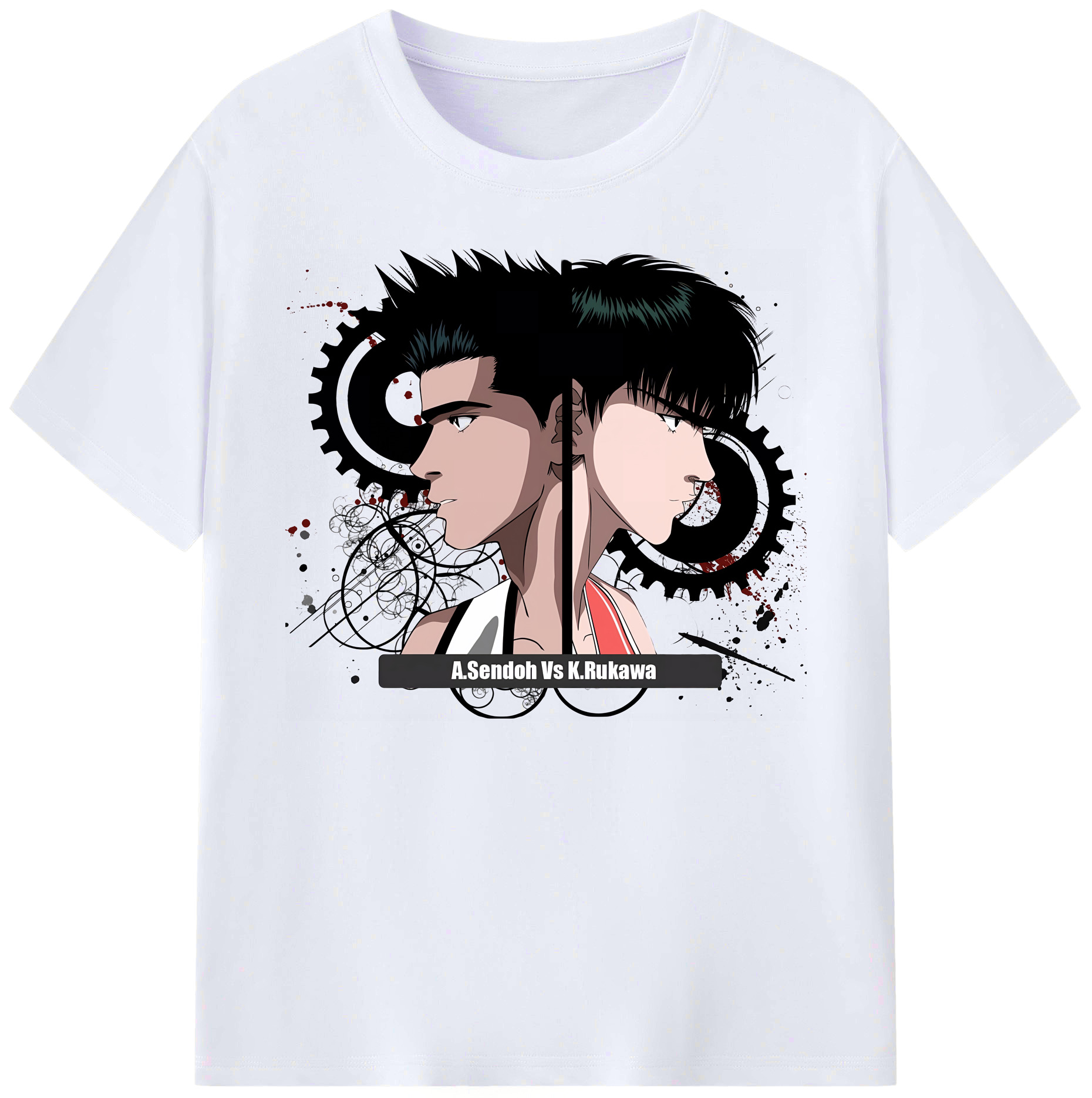 （画像用） SLAM DUNK／スラムダンク 綿100％ メンズ半袖Tシャツ｜肌触りやわらか＆通気性