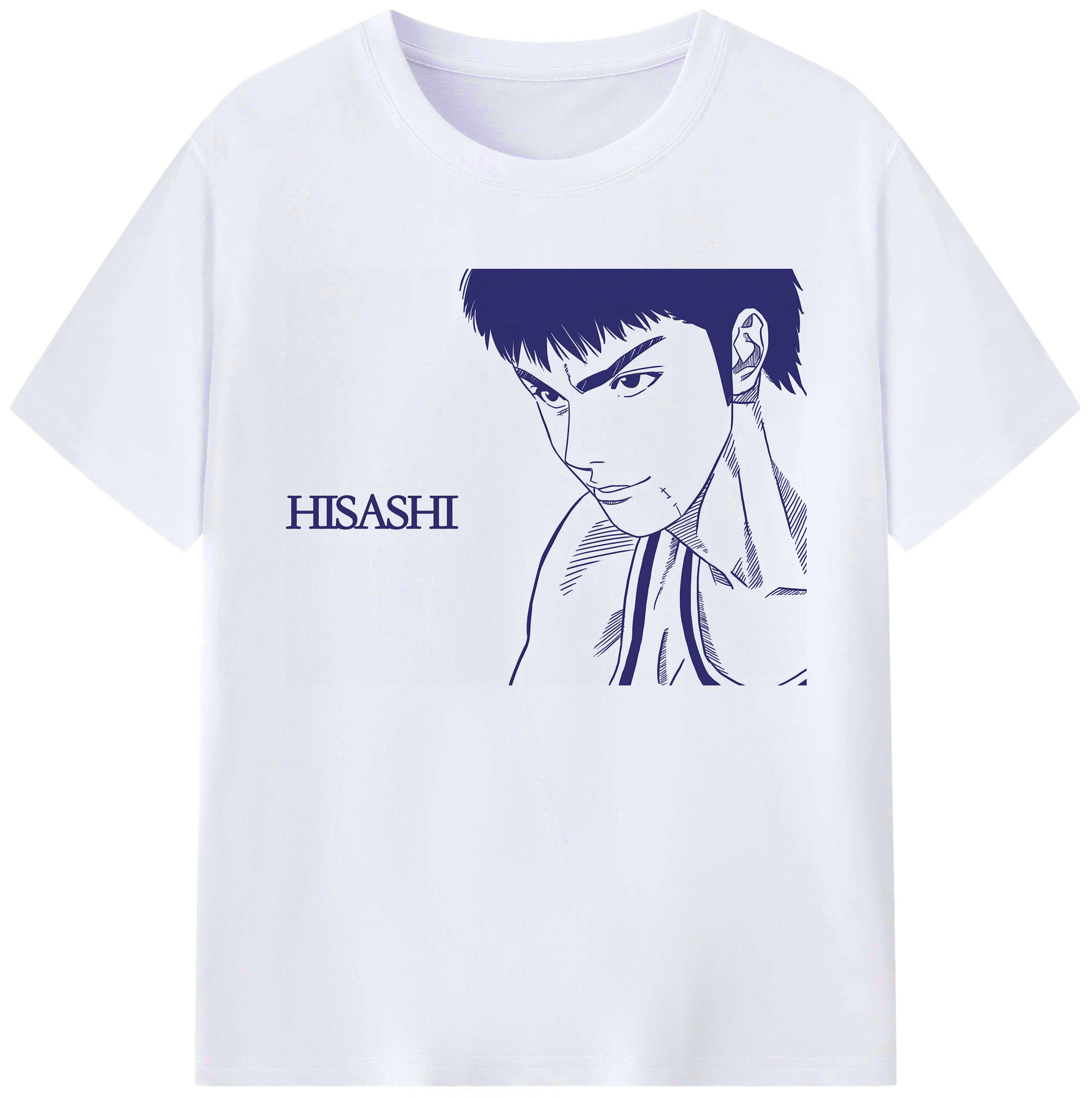 （画像用） SLAM DUNK／スラムダンク 綿100％ メンズ半袖Tシャツ｜肌触りやわらか＆通気性
