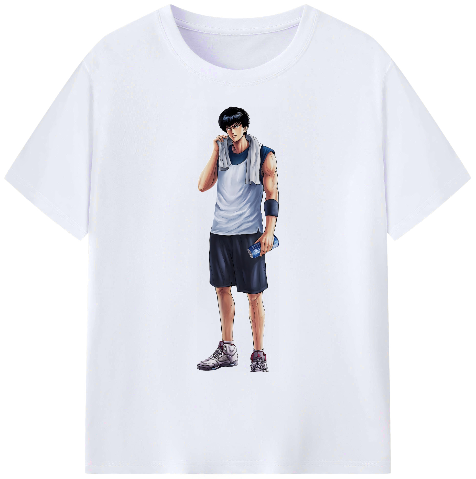 （画像用） SLAM DUNK／スラムダンク 綿100％ メンズ半袖Tシャツ｜肌触りやわらか＆通気性
