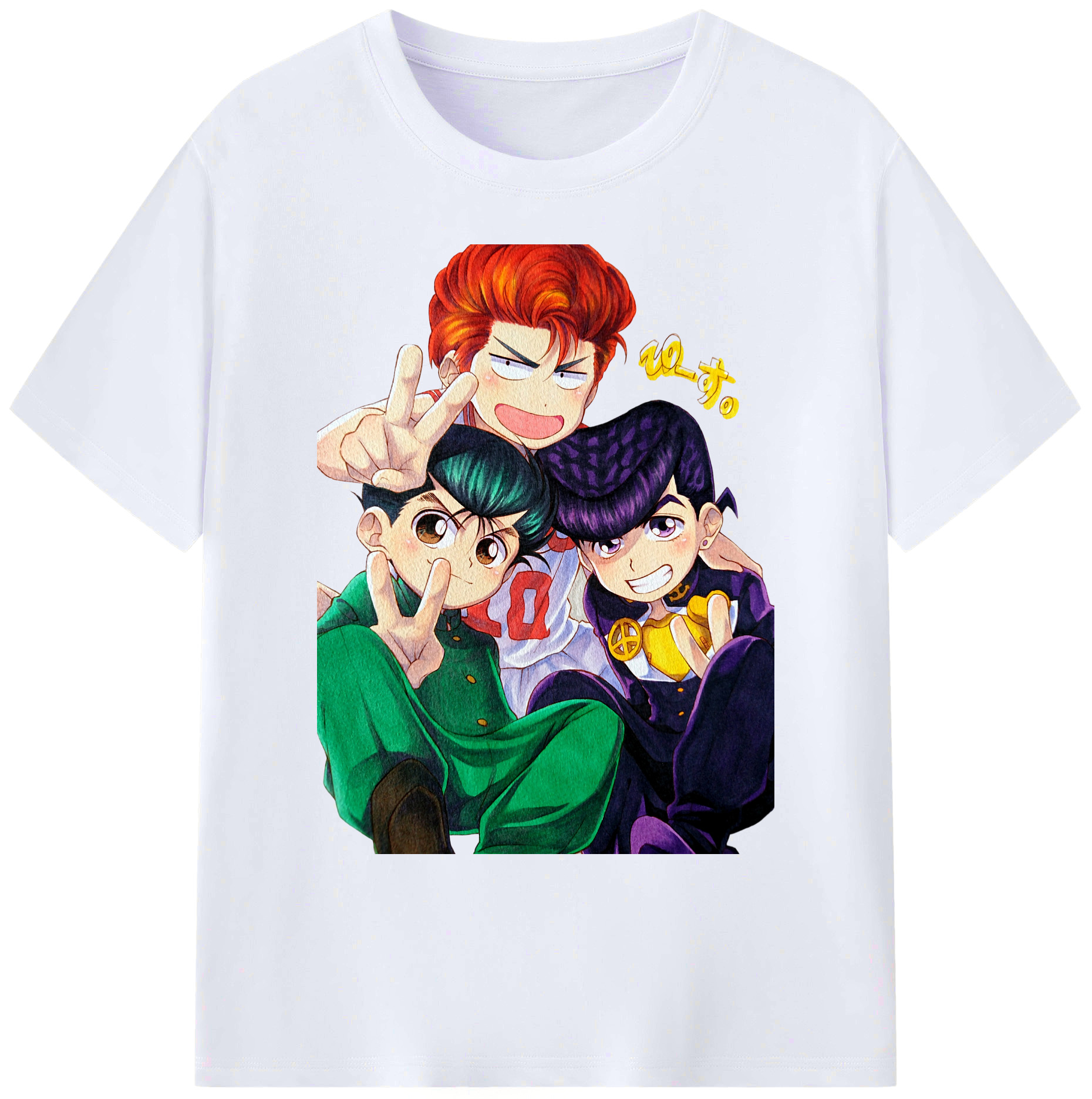 （画像用） SLAM DUNK／スラムダンク 綿100％ メンズ半袖Tシャツ｜肌触りやわらか＆通気性