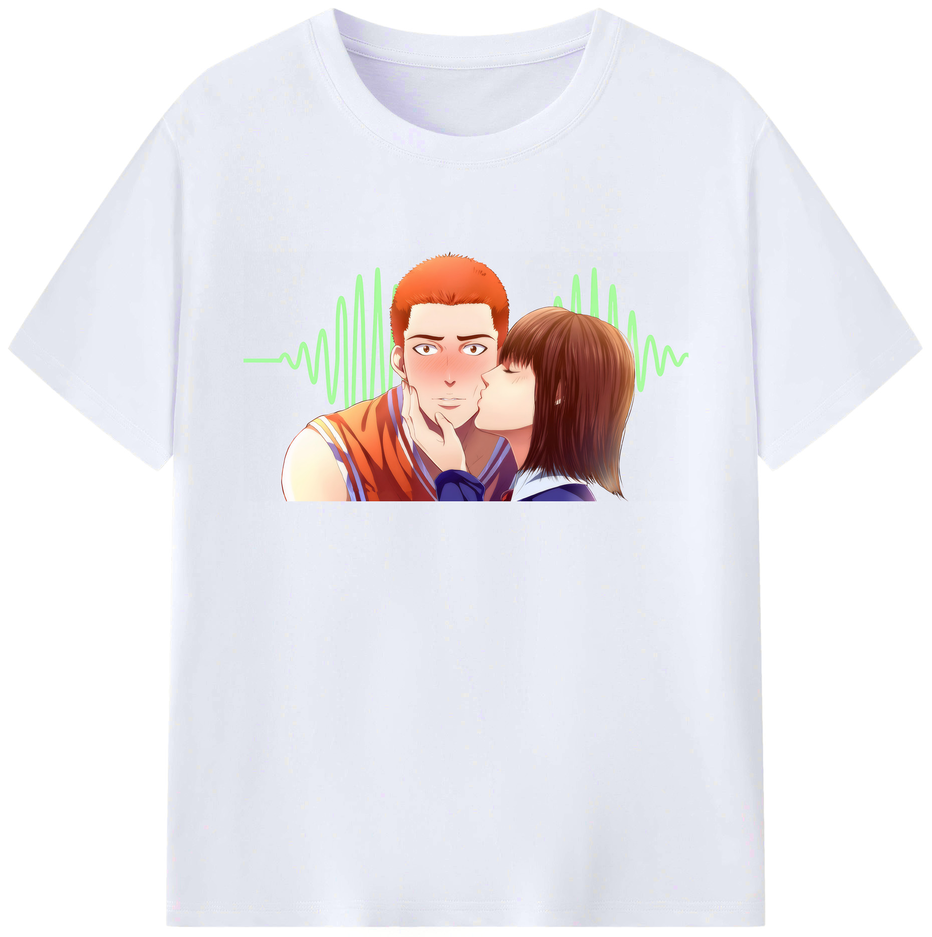 （画像用） SLAM DUNK／スラムダンク 綿100％ メンズ半袖Tシャツ｜肌触りやわらか＆通気性