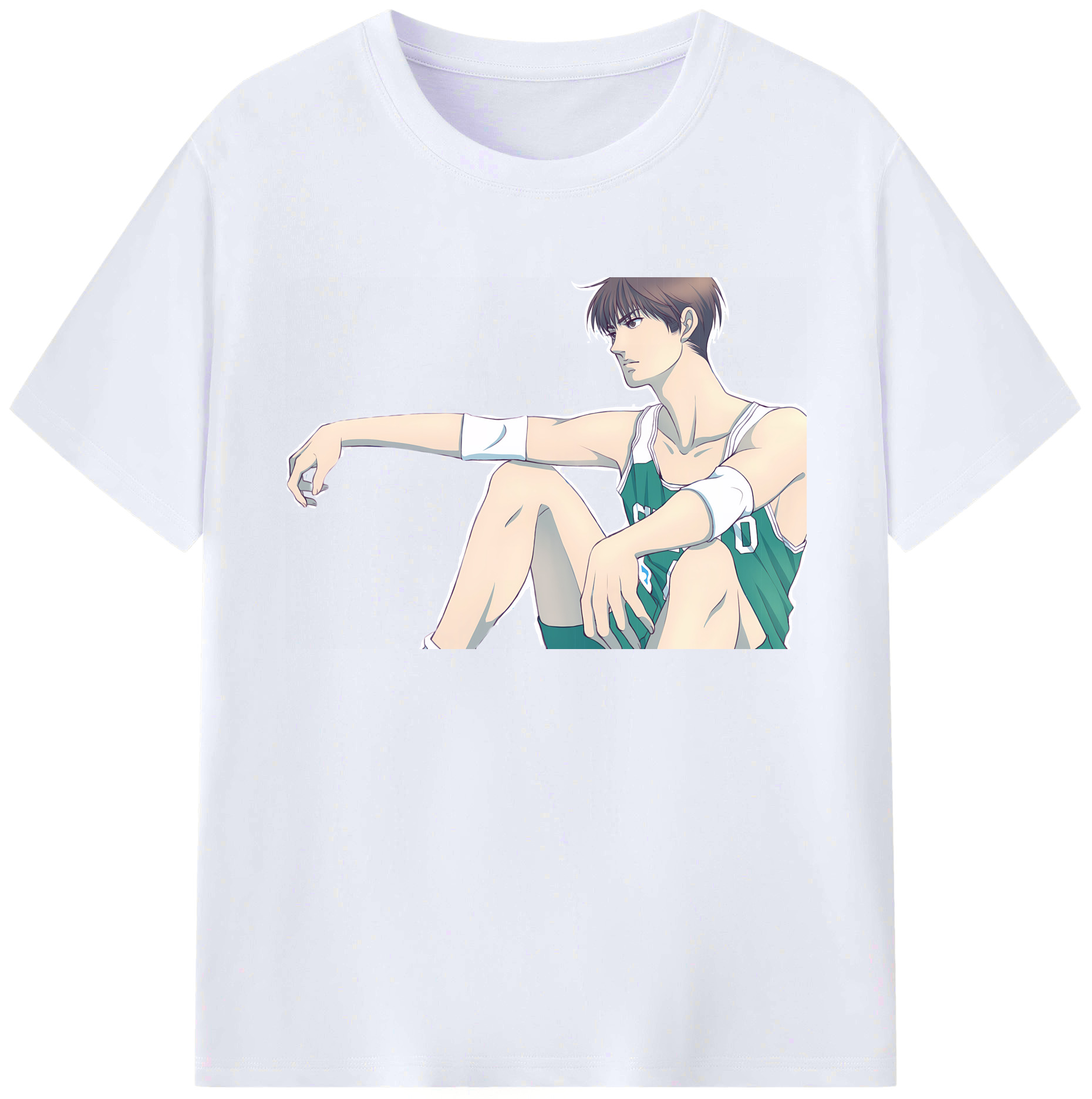 （画像用） SLAM DUNK／スラムダンク 綿100％ メンズ半袖Tシャツ｜肌触りやわらか＆通気性