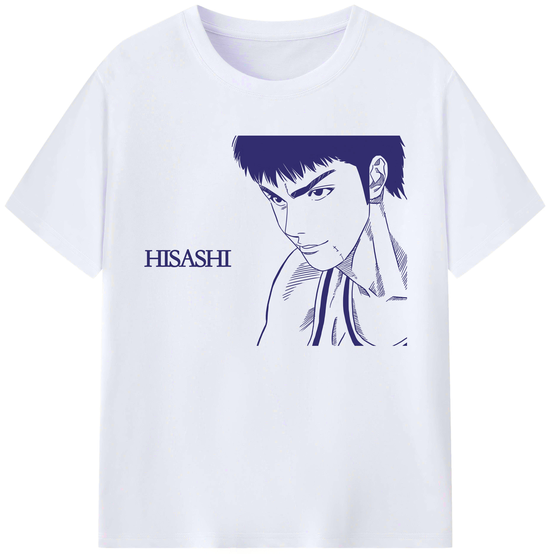 （画像用） SLAM DUNK／スラムダンク 綿100％ メンズ半袖Tシャツ｜肌触りやわらか＆通気性