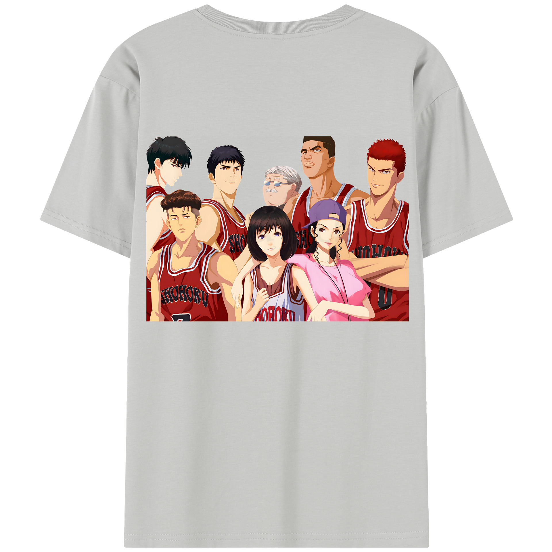 （画像用） SLAM DUNK／スラムダンク レディース半袖Tシャツ(バックプリント)