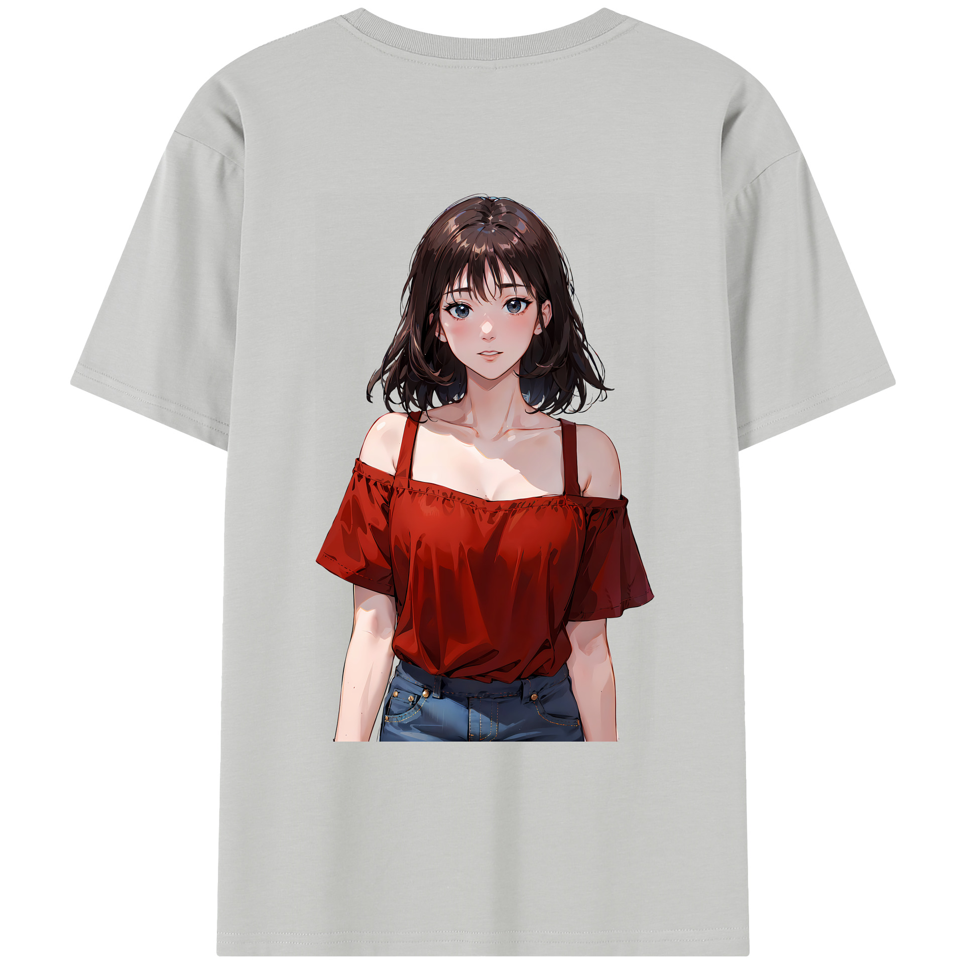 （画像用） SLAM DUNK／スラムダンク レディース半袖Tシャツ(バックプリント)
