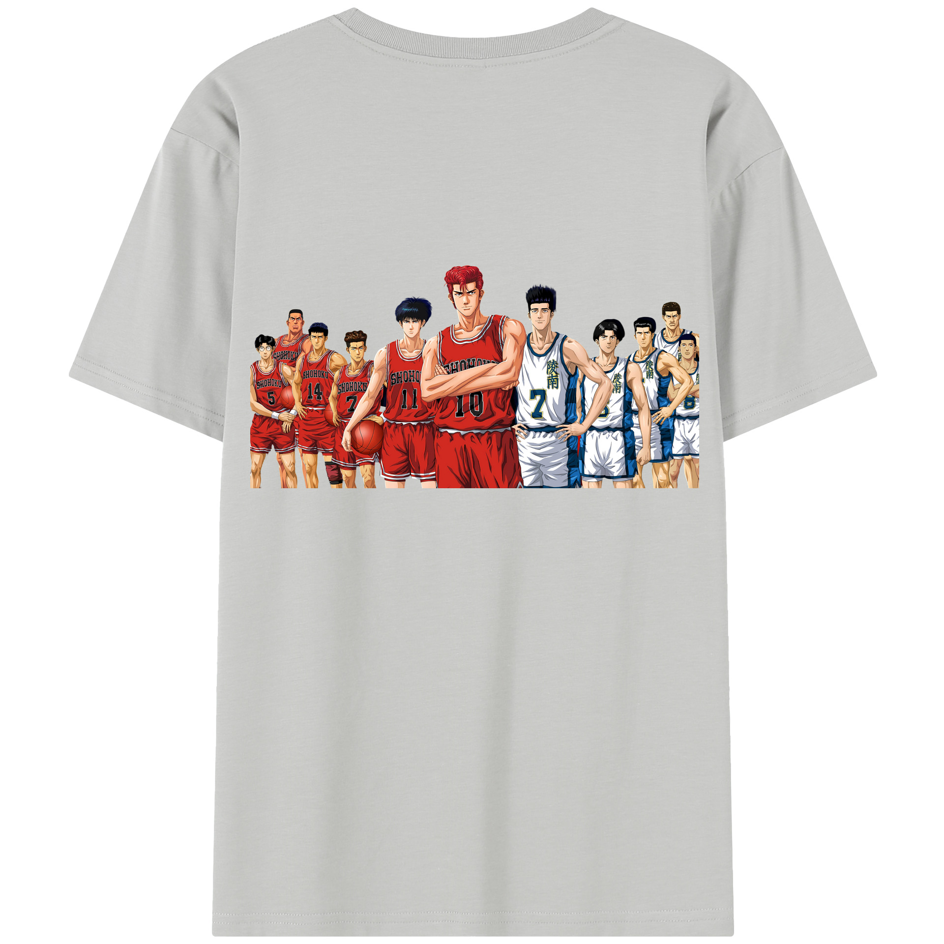 SLAM DUNK／スラムダンク レディース半袖Tシャツ(バックプリント)