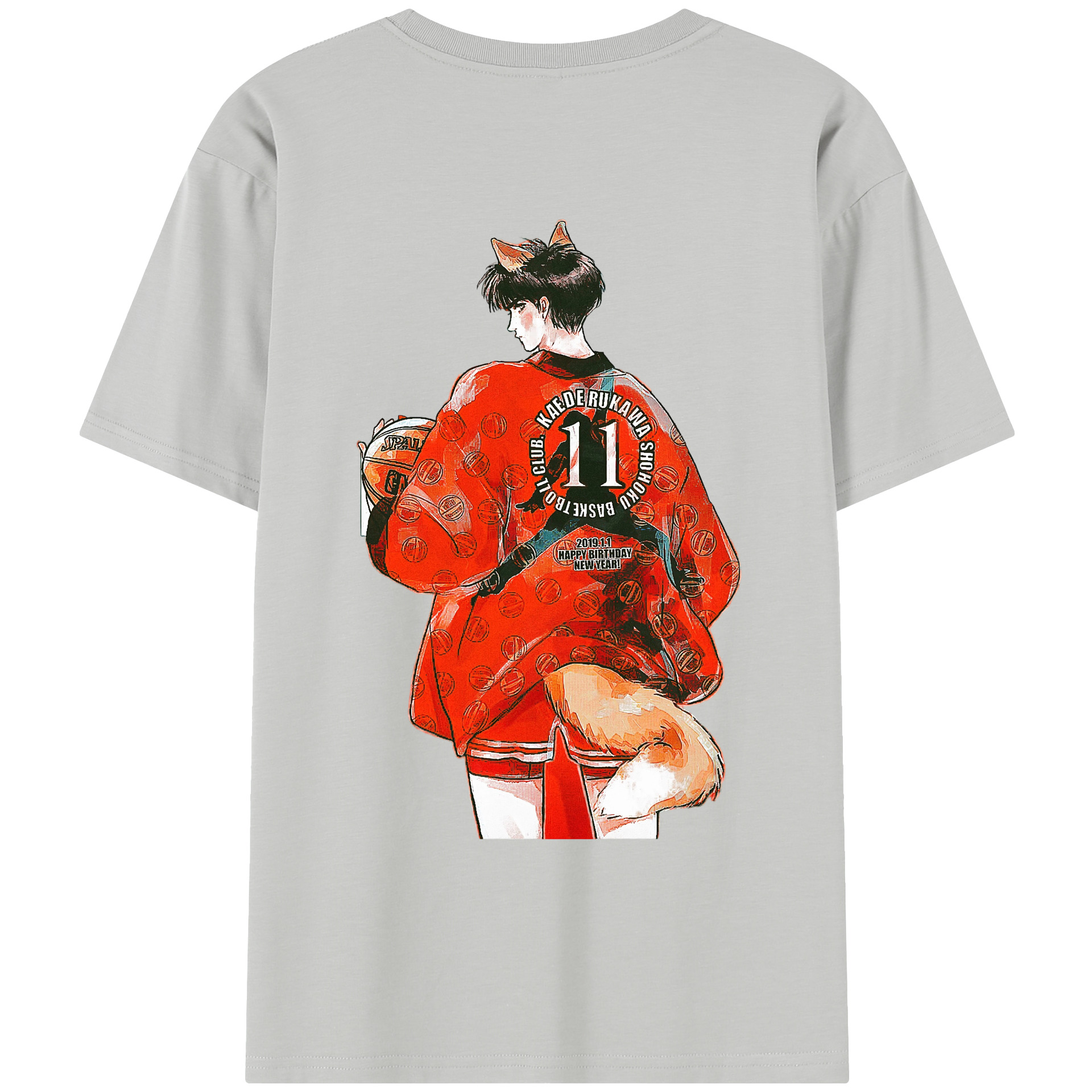 （画像用） SLAM DUNK／スラムダンク レディース半袖Tシャツ(バックプリント)