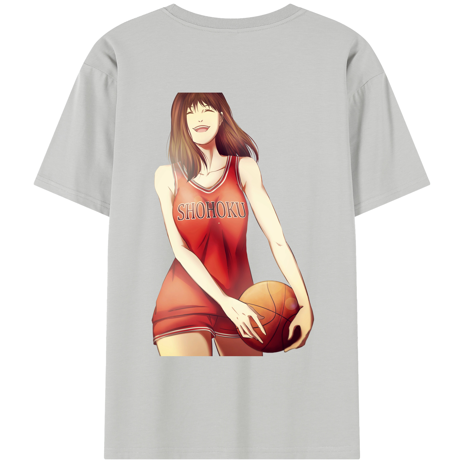 SLAM DUNK／スラムダンク レディース半袖Tシャツ(バックプリント)