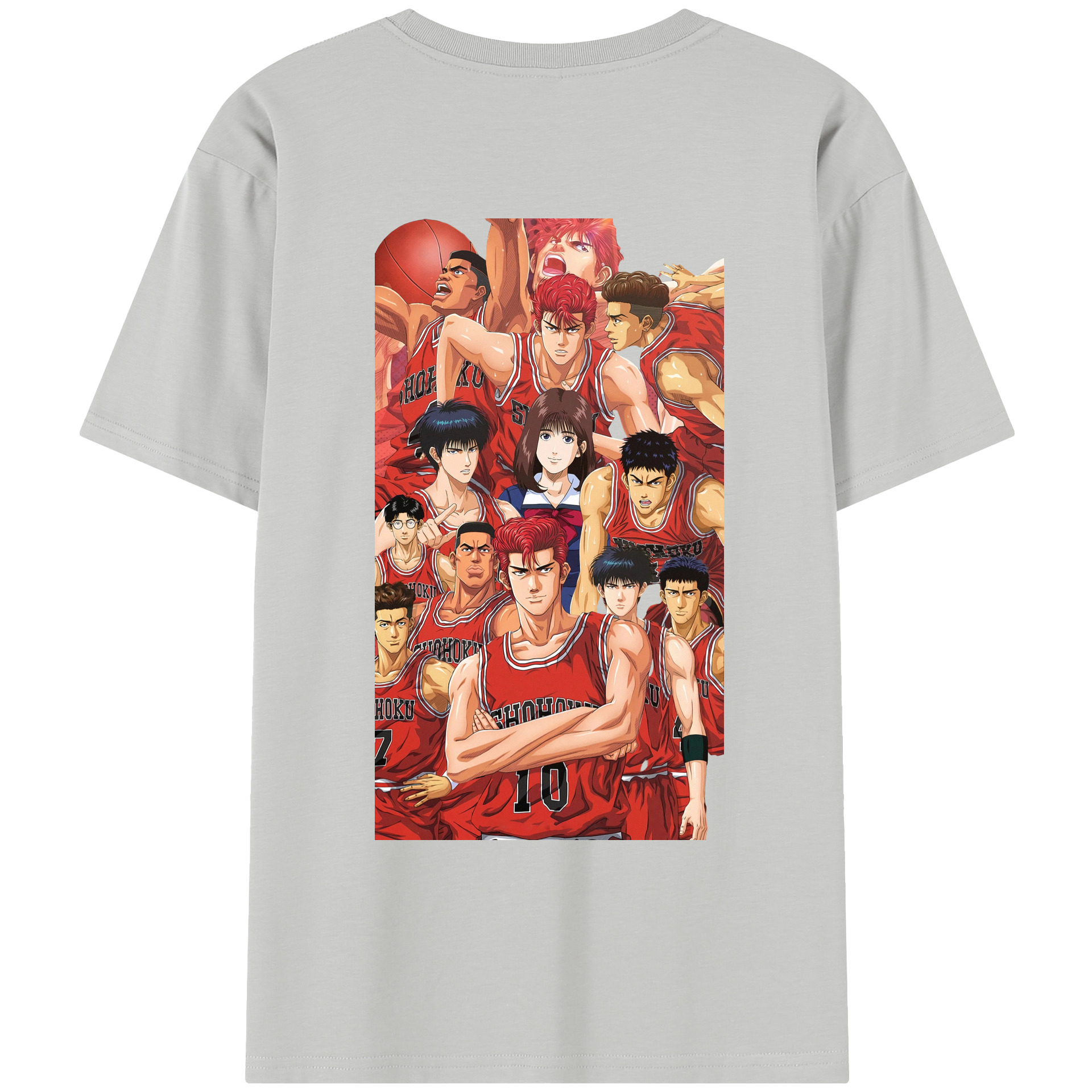 （画像用） SLAM DUNK／スラムダンク レディース半袖Tシャツ(バックプリント)