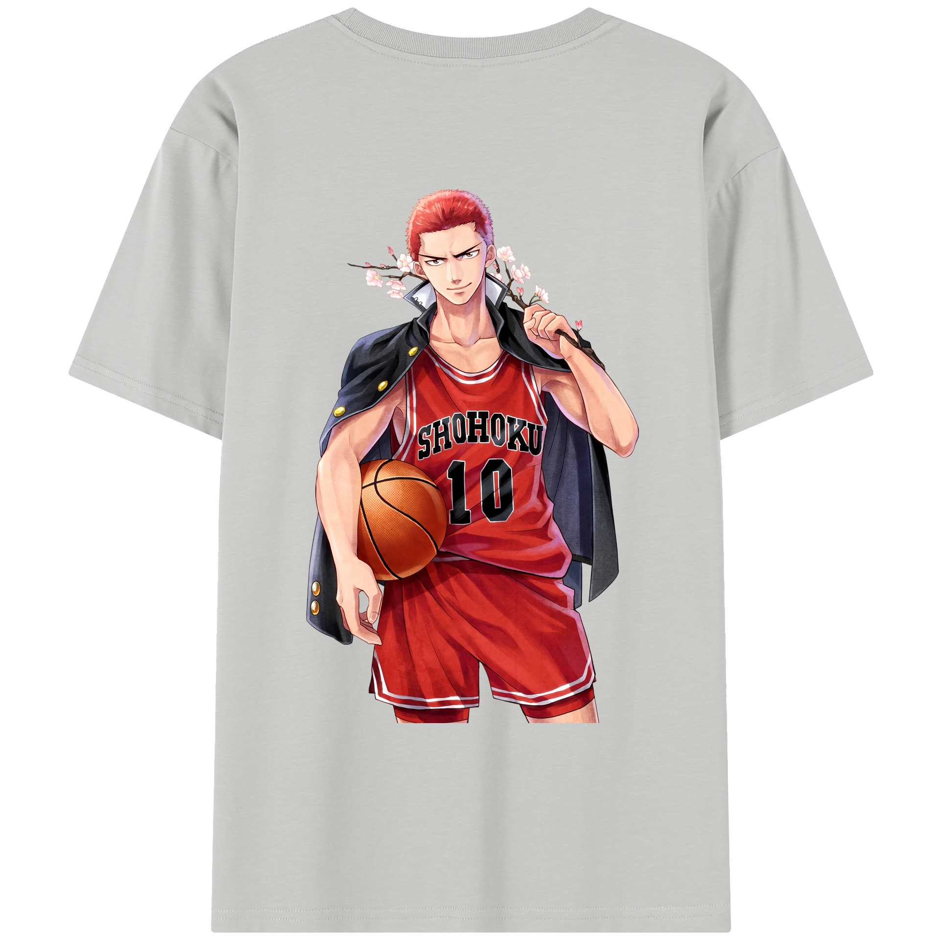 （画像用） SLAM DUNK／スラムダンク レディース半袖Tシャツ(バックプリント)