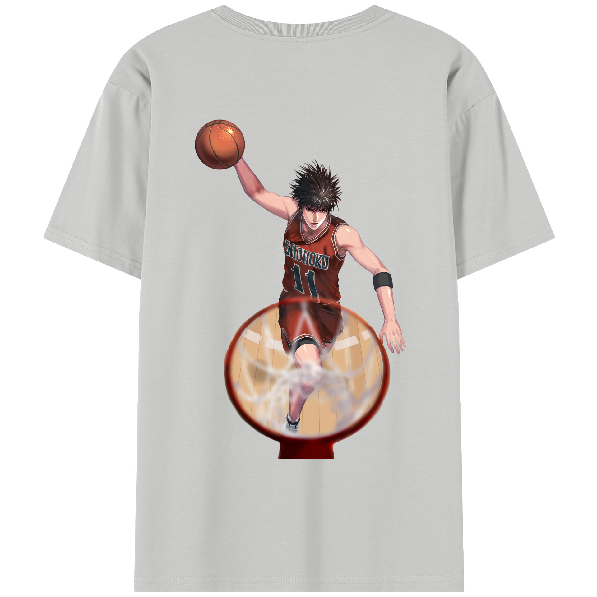 （画像用） SLAM DUNK／スラムダンク レディース半袖Tシャツ(バックプリント)