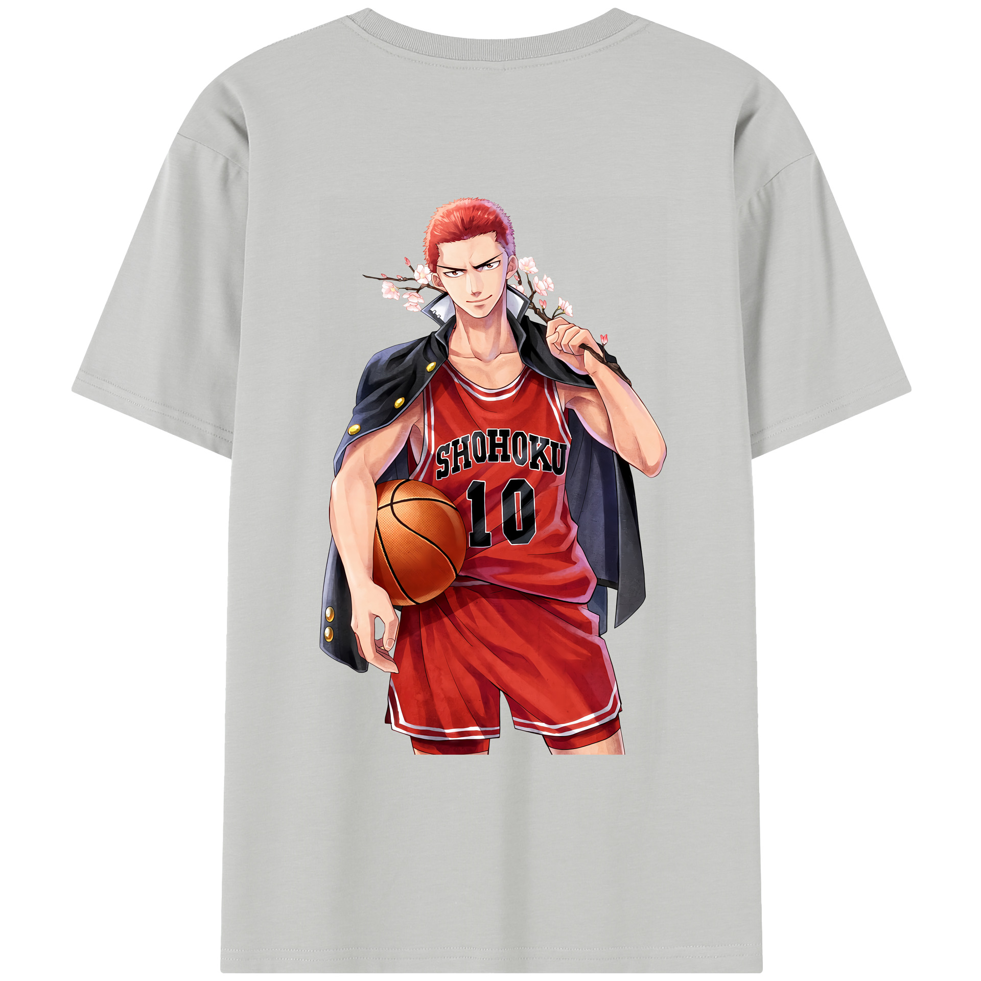 （画像用） SLAM DUNK／スラムダンク レディース半袖Tシャツ(バックプリント)